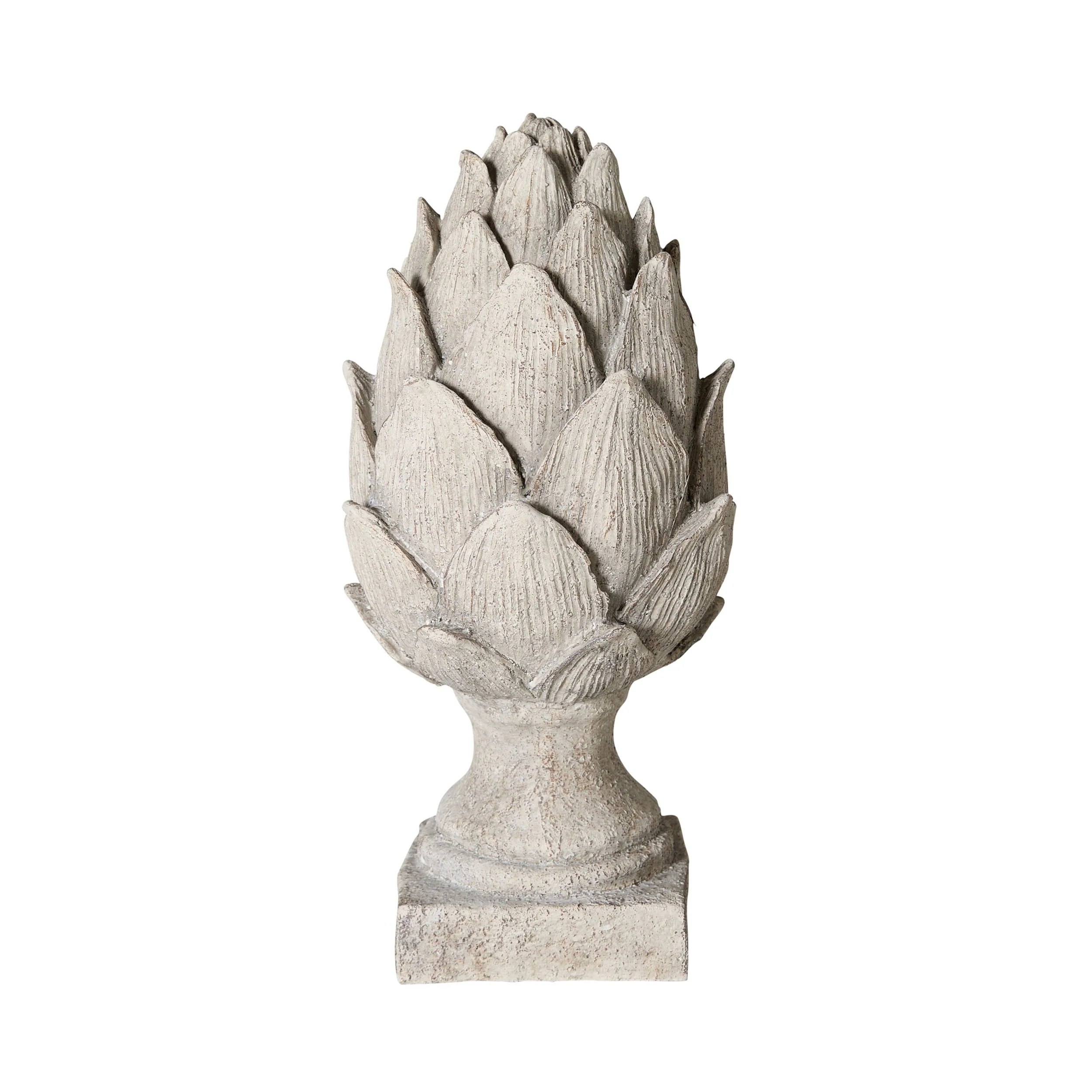 Artichoke Resin Flower Statue Large