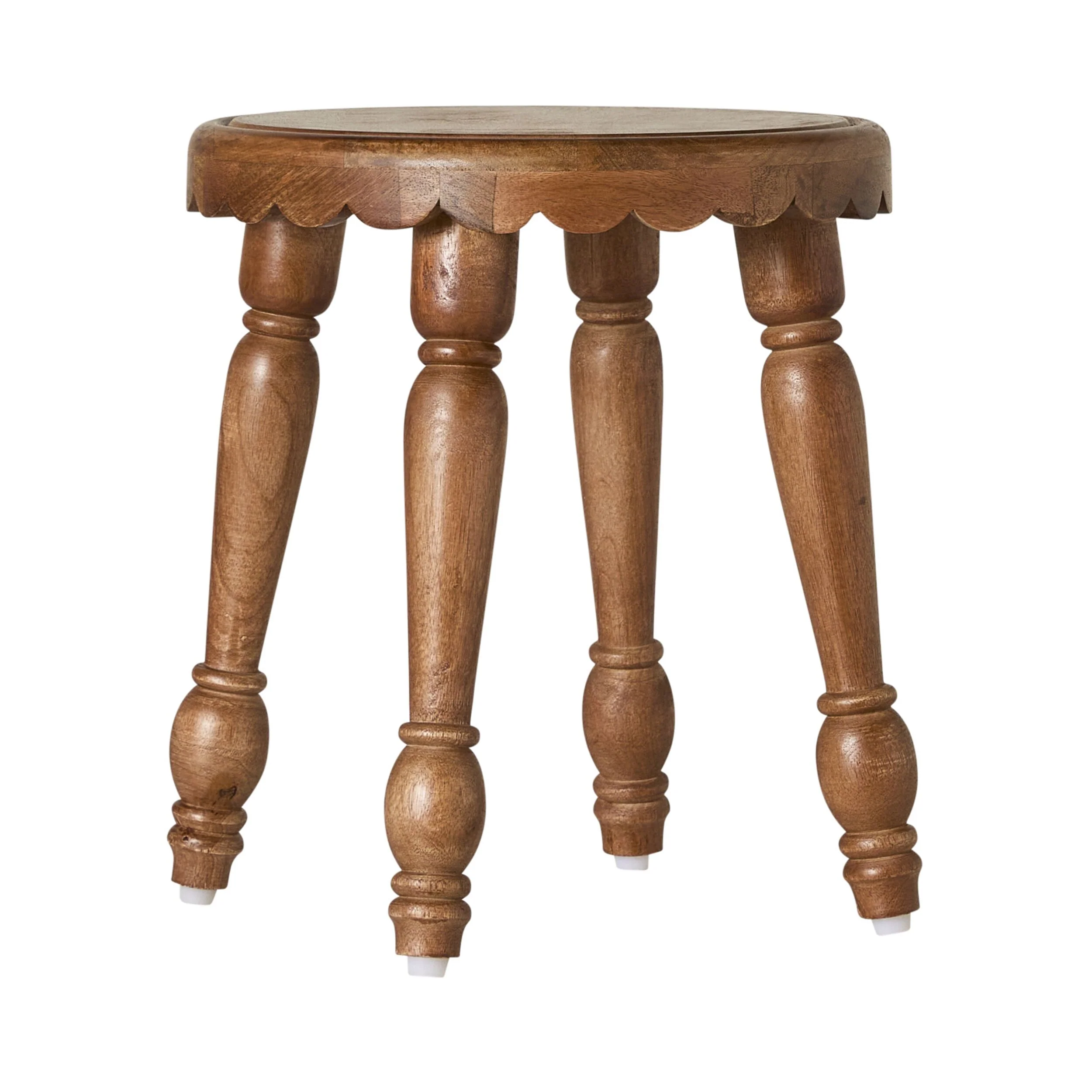 1031-sati-scalloped-wooden-side-table-41cm-2.webp Sati Scalloped Wooden Side Table 41cm