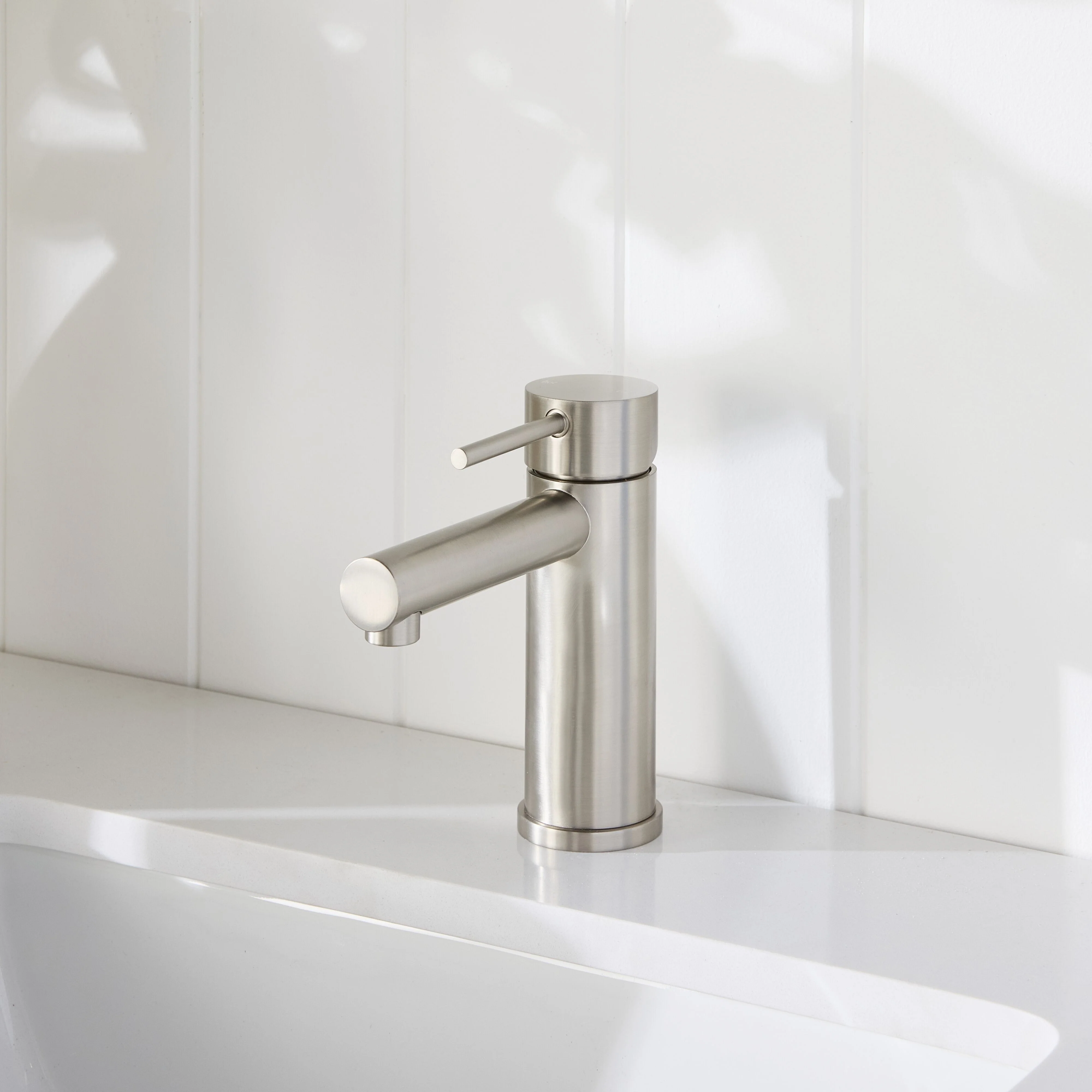 Camden Basin Mixer Brushed Nickel