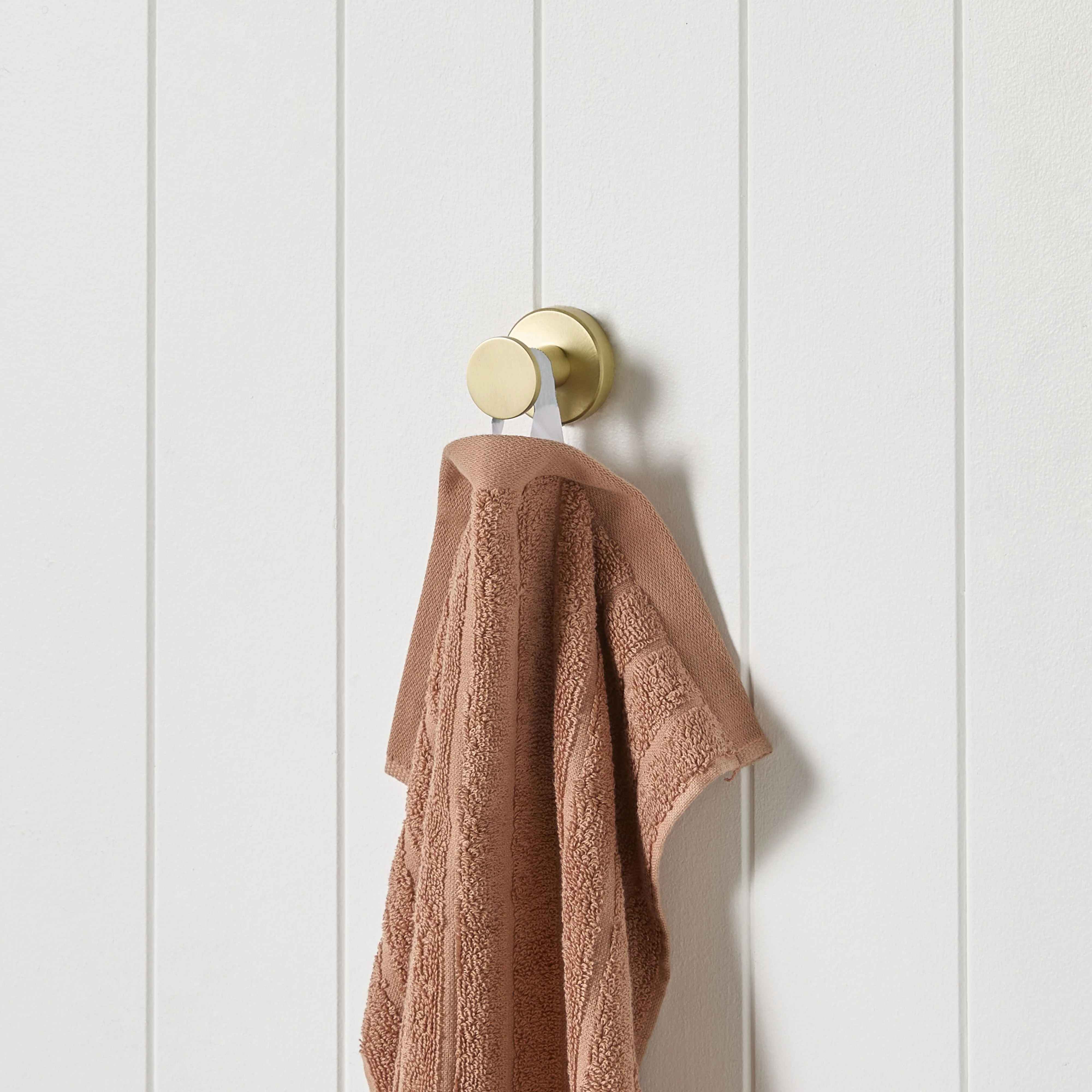 Harper Robe Hook Brushed Brass