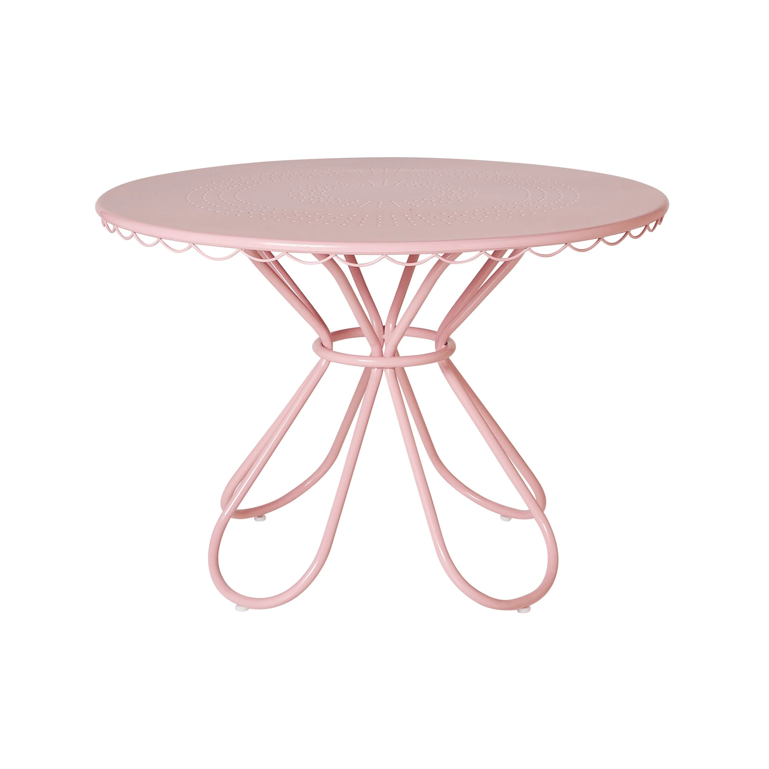 Bonnie Round Outdoor Dining Table 110cm Rose Pink