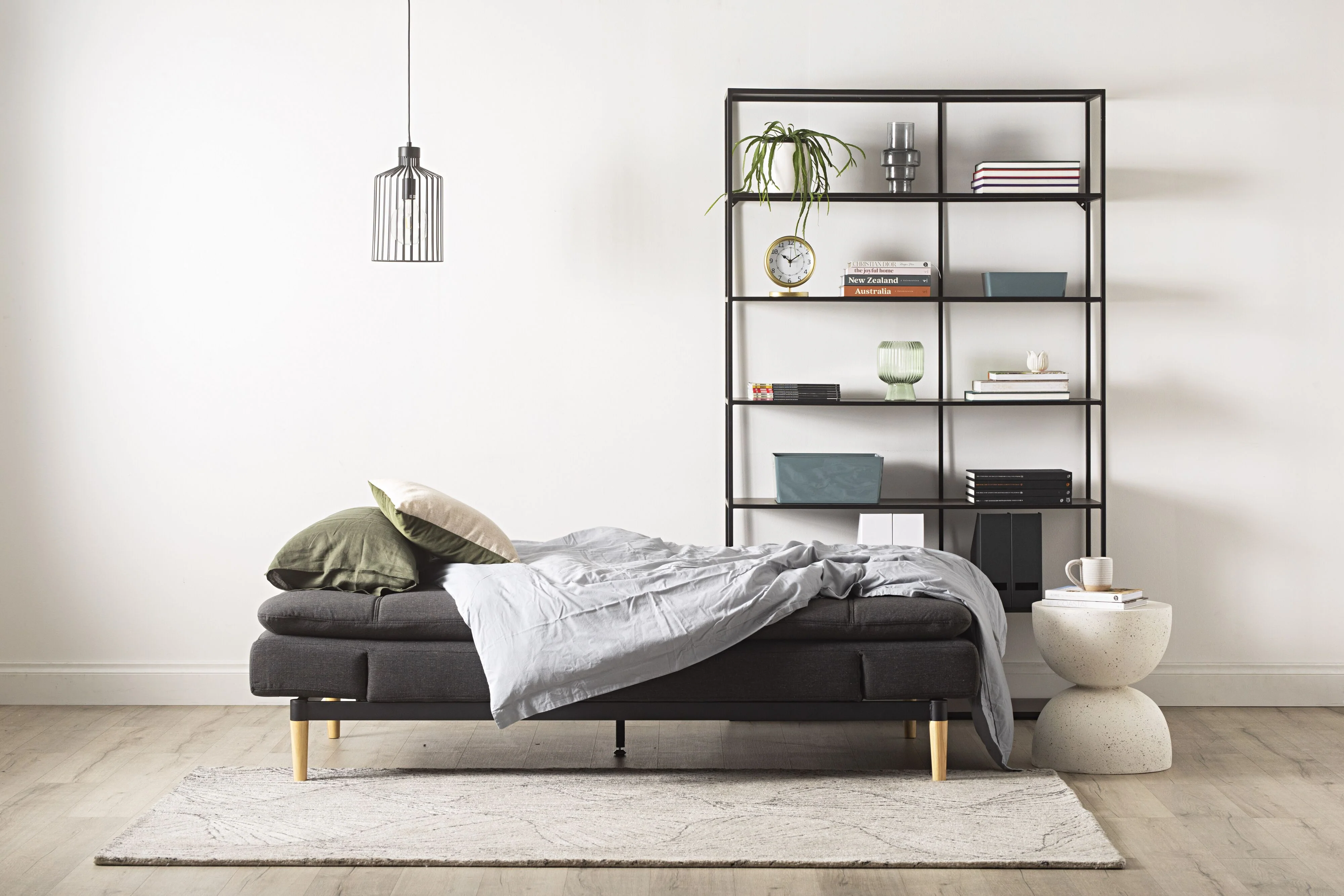 1278-da-vinci-2-seater-fabric-sofa-bed-charcoal-grey-9.webp Da Vinci 2 Seater Fabric Sofa Bed Charcoal Grey