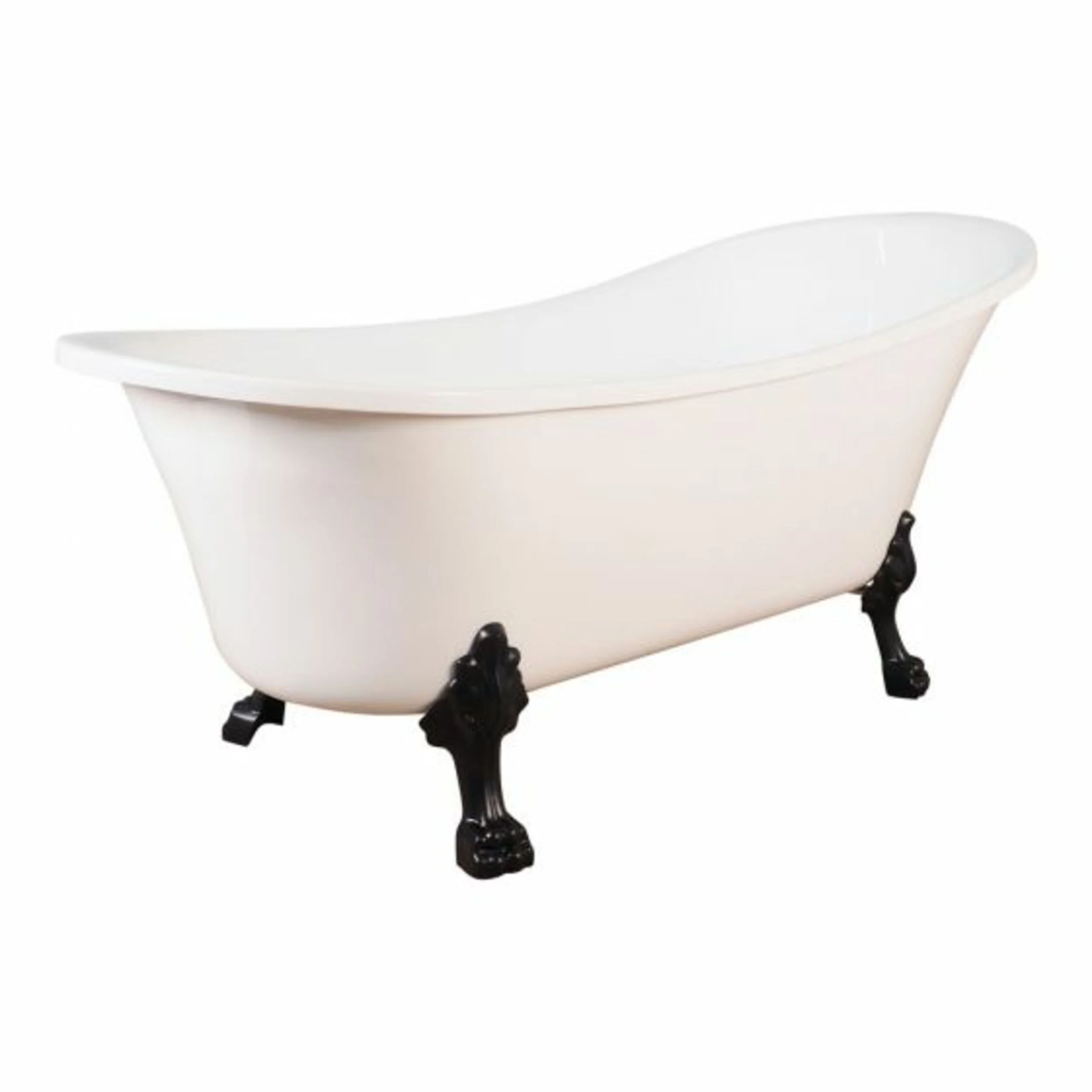 1477-alto-white-bath-1520mm-with-black-feet-package-2.webp Alto White Bath 1520mm with Black Feet Package
