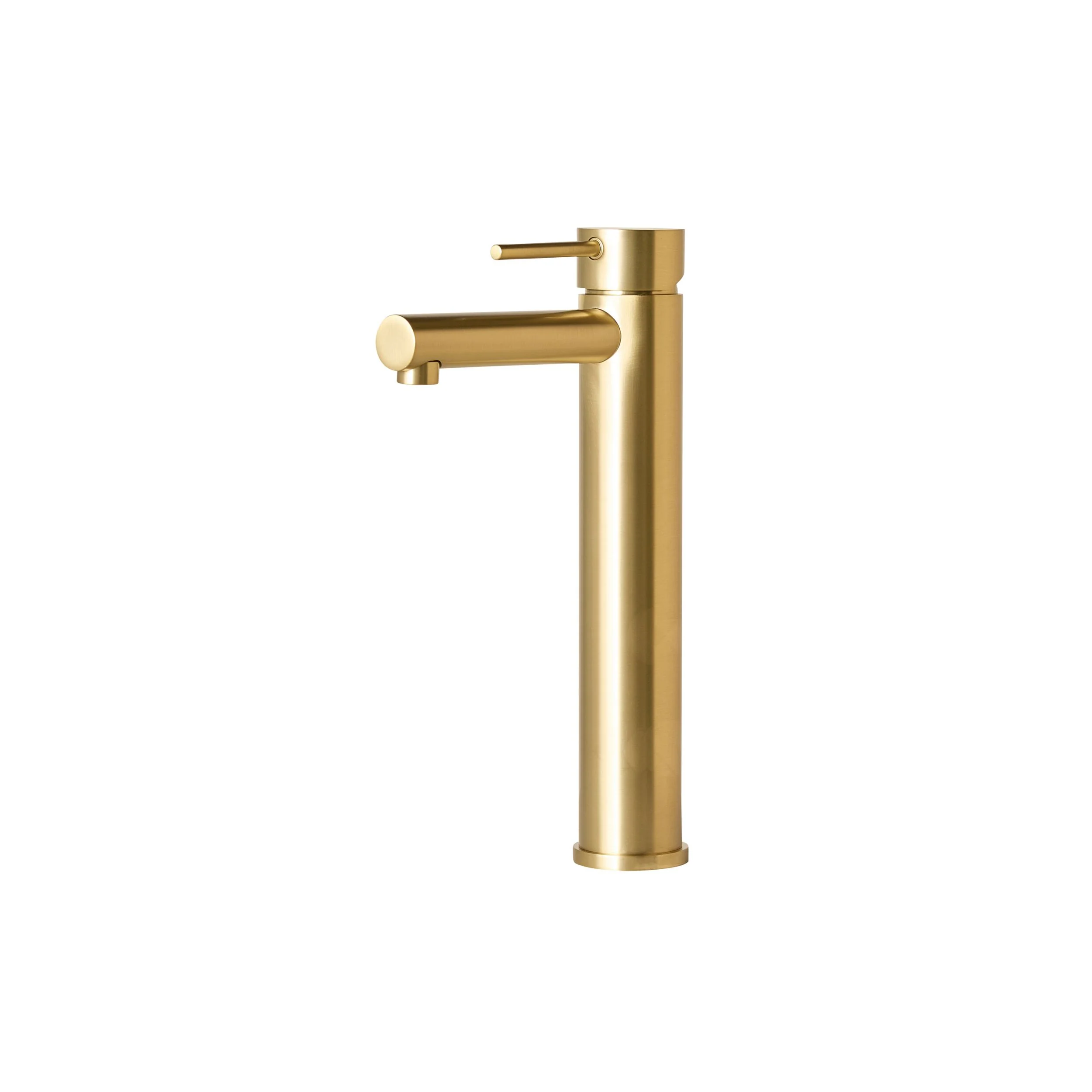 Camden Tall Basin Mixer Brushed Brass