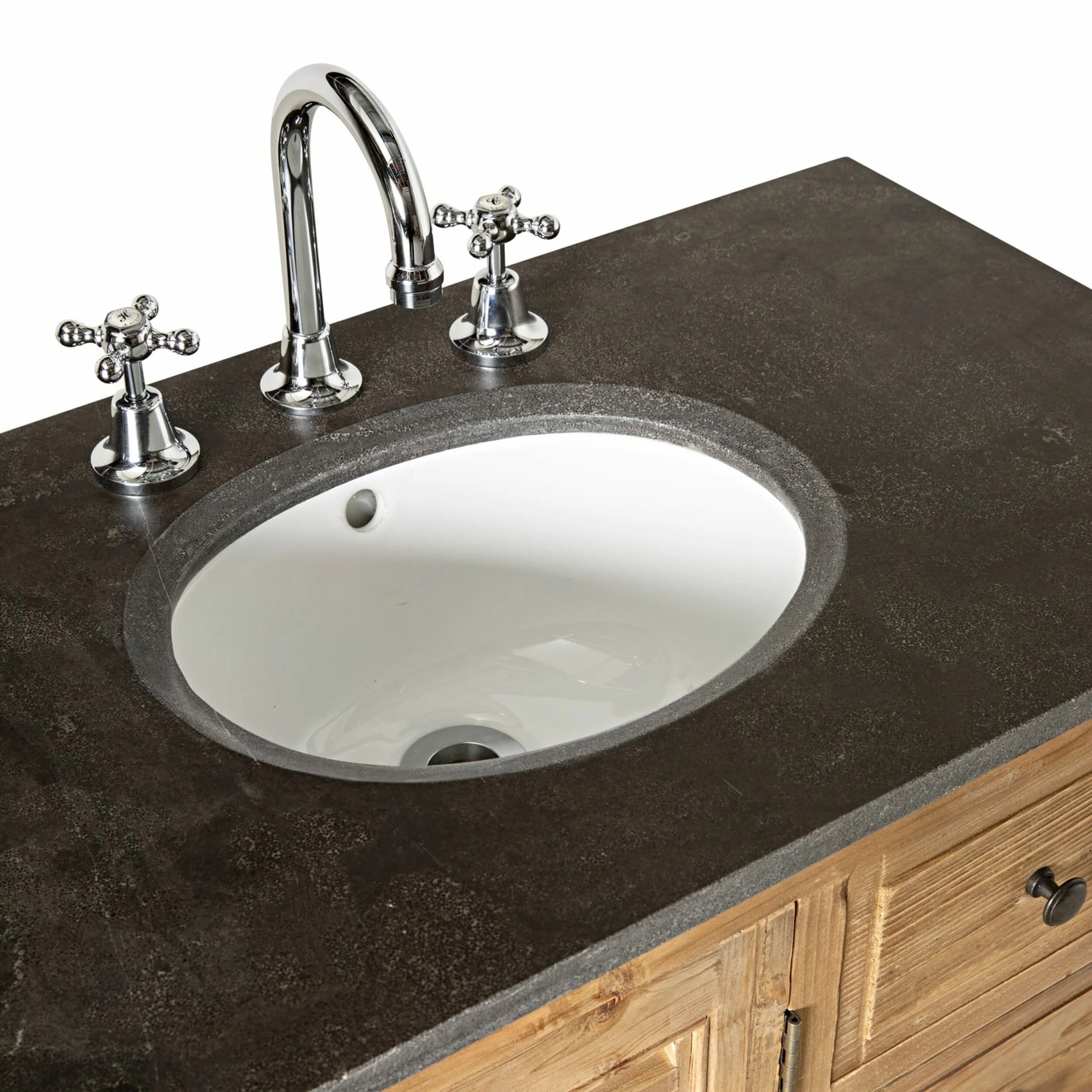 1533-louver-double-vanity-150cm-with-blue-stone-top-8.webp Louver Double Vanity 150cm With Blue Stone Top