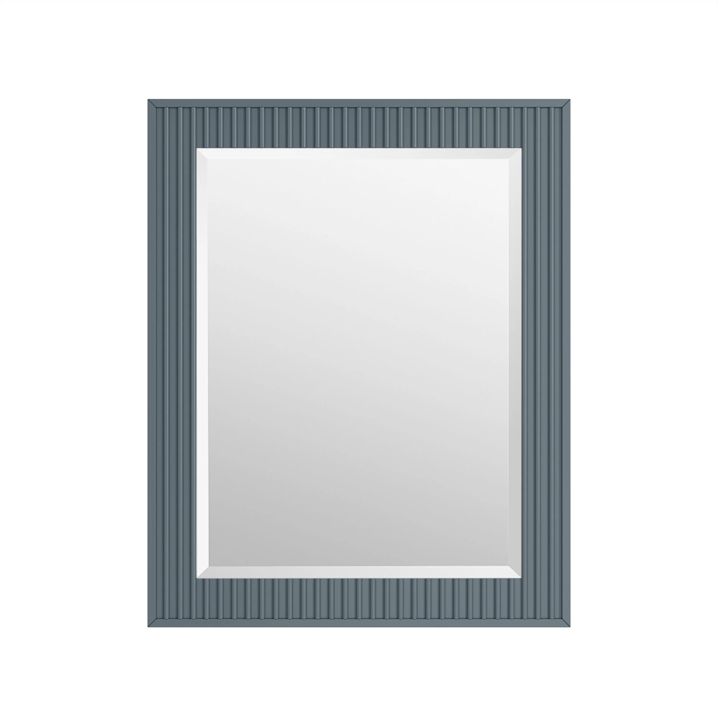 Lennox Vanity Mirror Cabinet Slate Blue 610x762mm