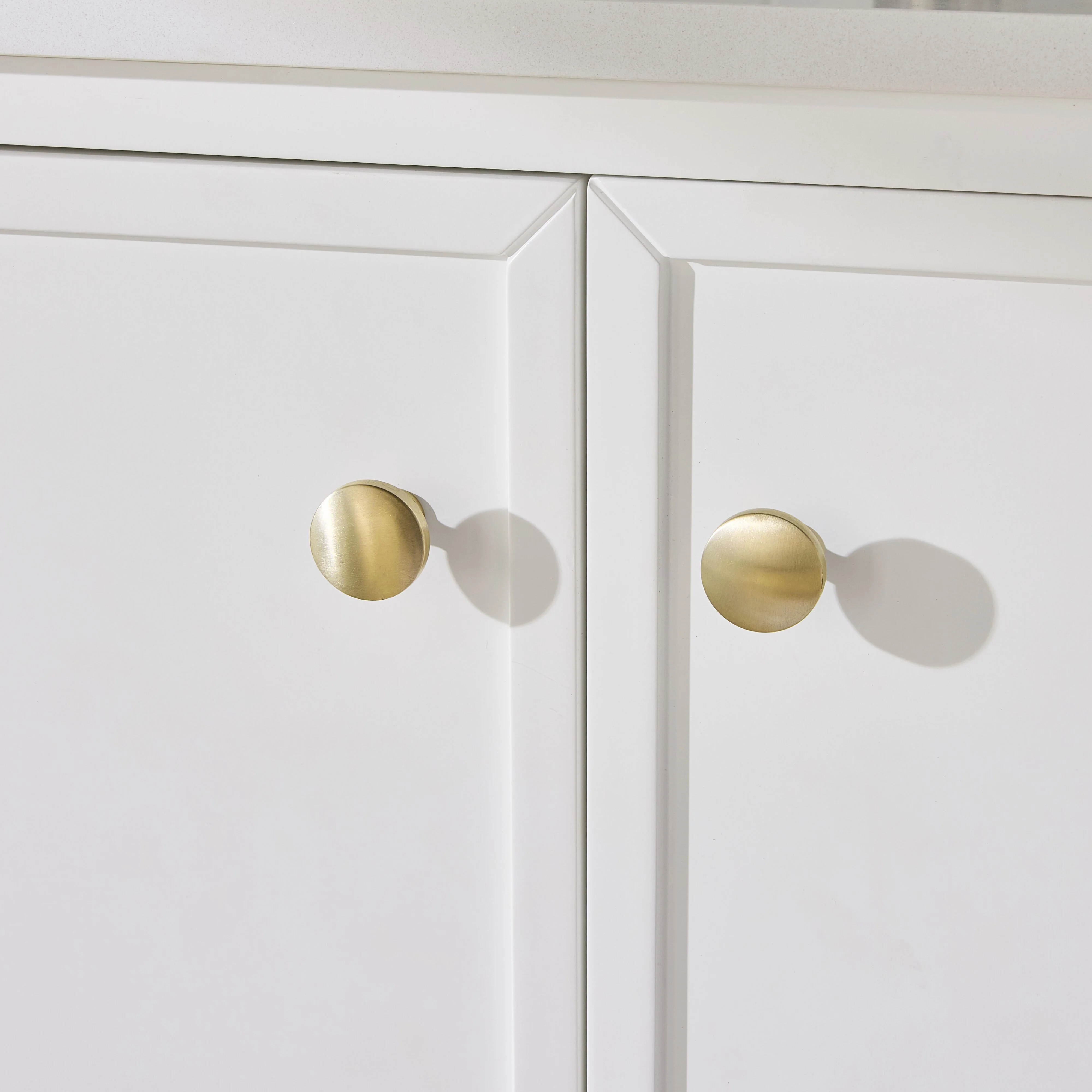 Liam Vanity Door Knob Brushed Gold