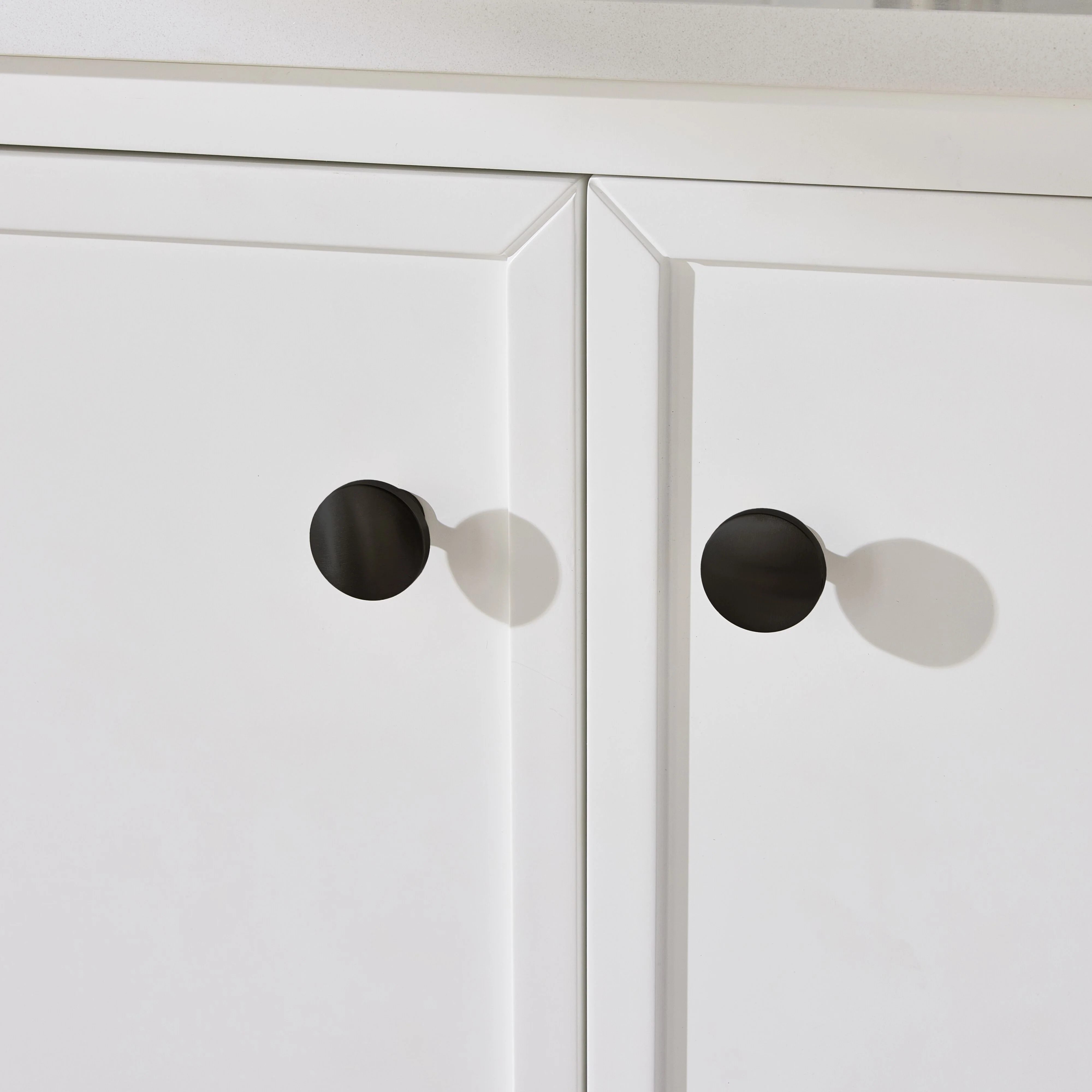 Liam Vanity Door Knob Black