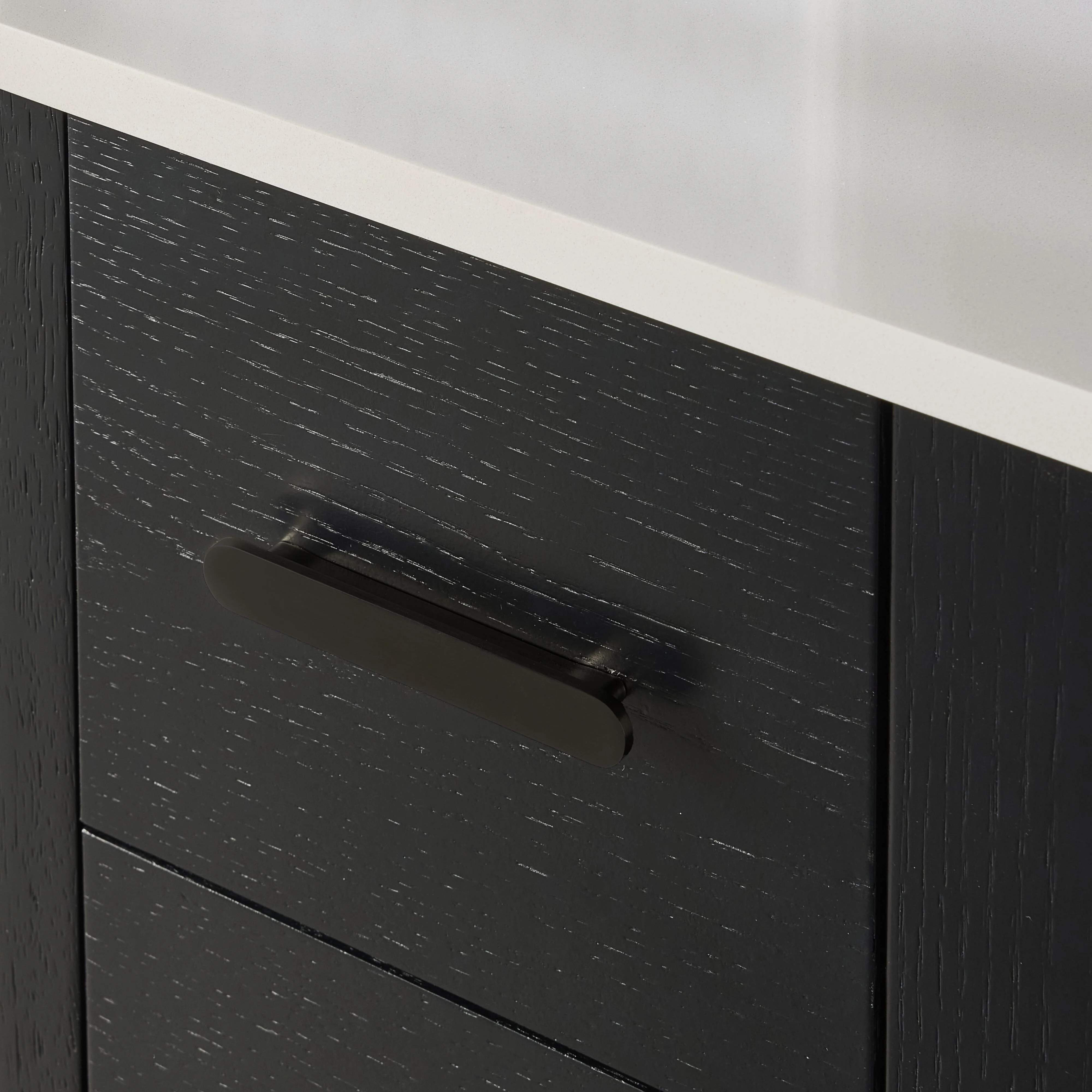 Odin Vanity Drawer / Door Handle Black