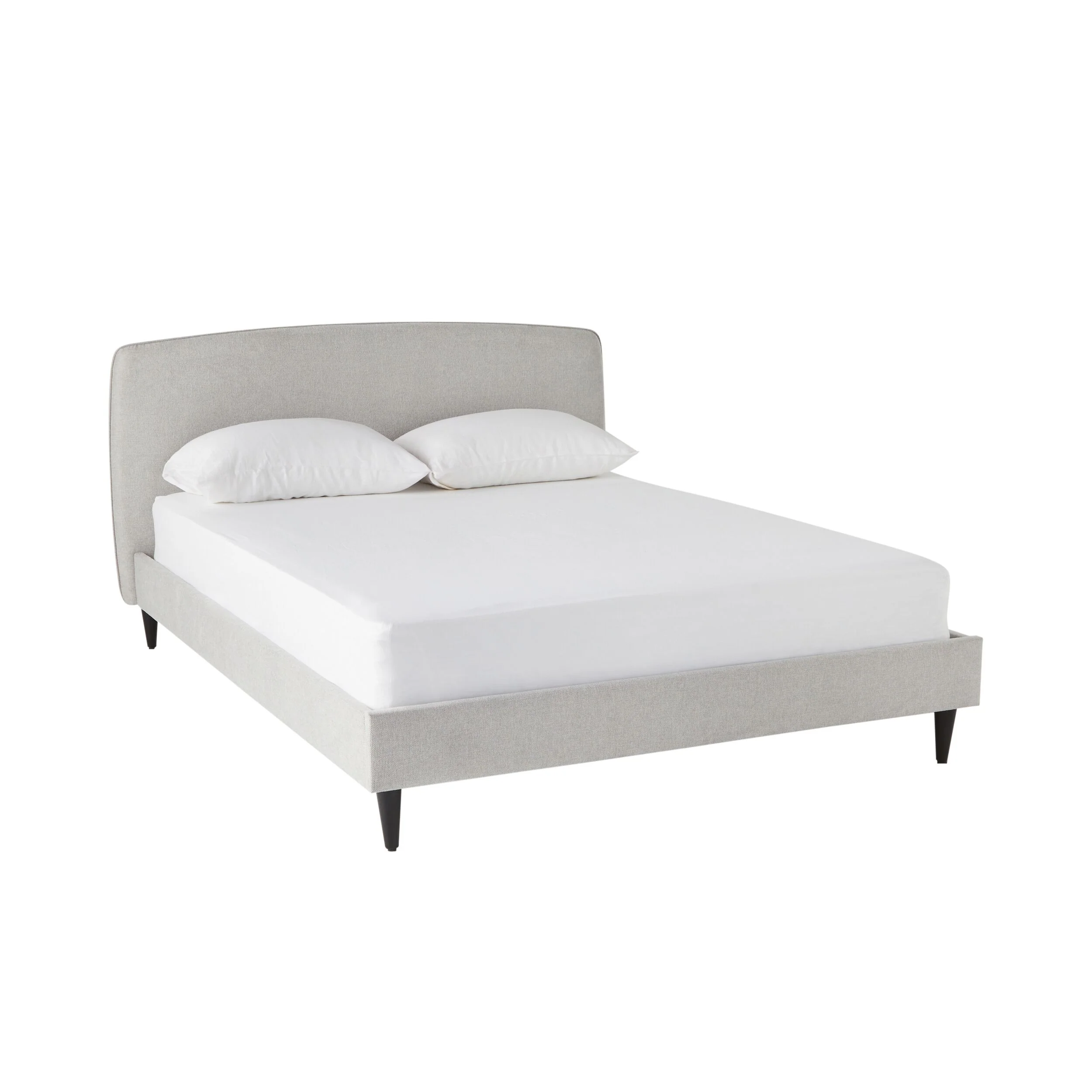 Riley King Bed Light Grey