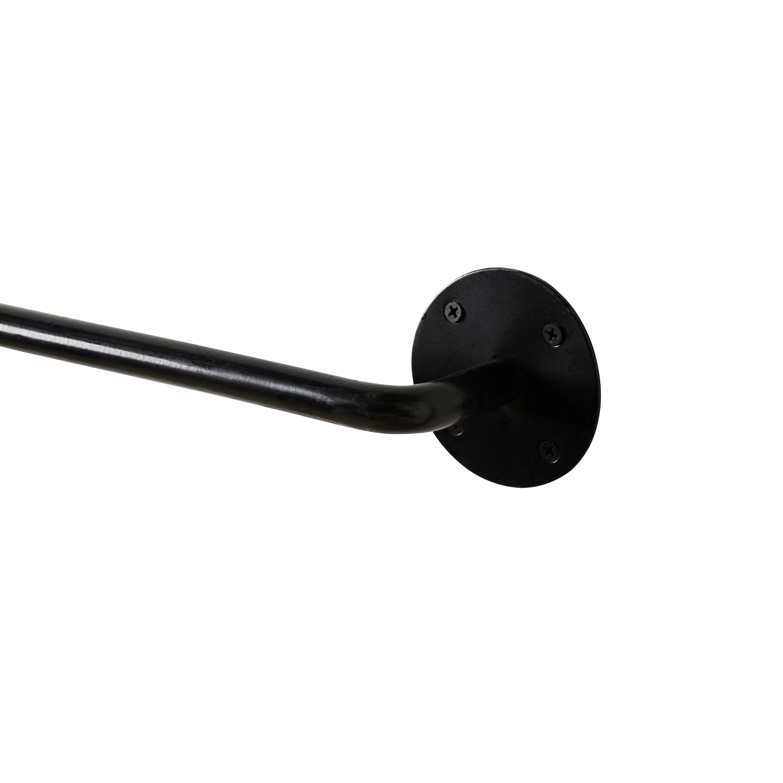 Wyatt Black Iron Towel Rail Large 156x6x8cm