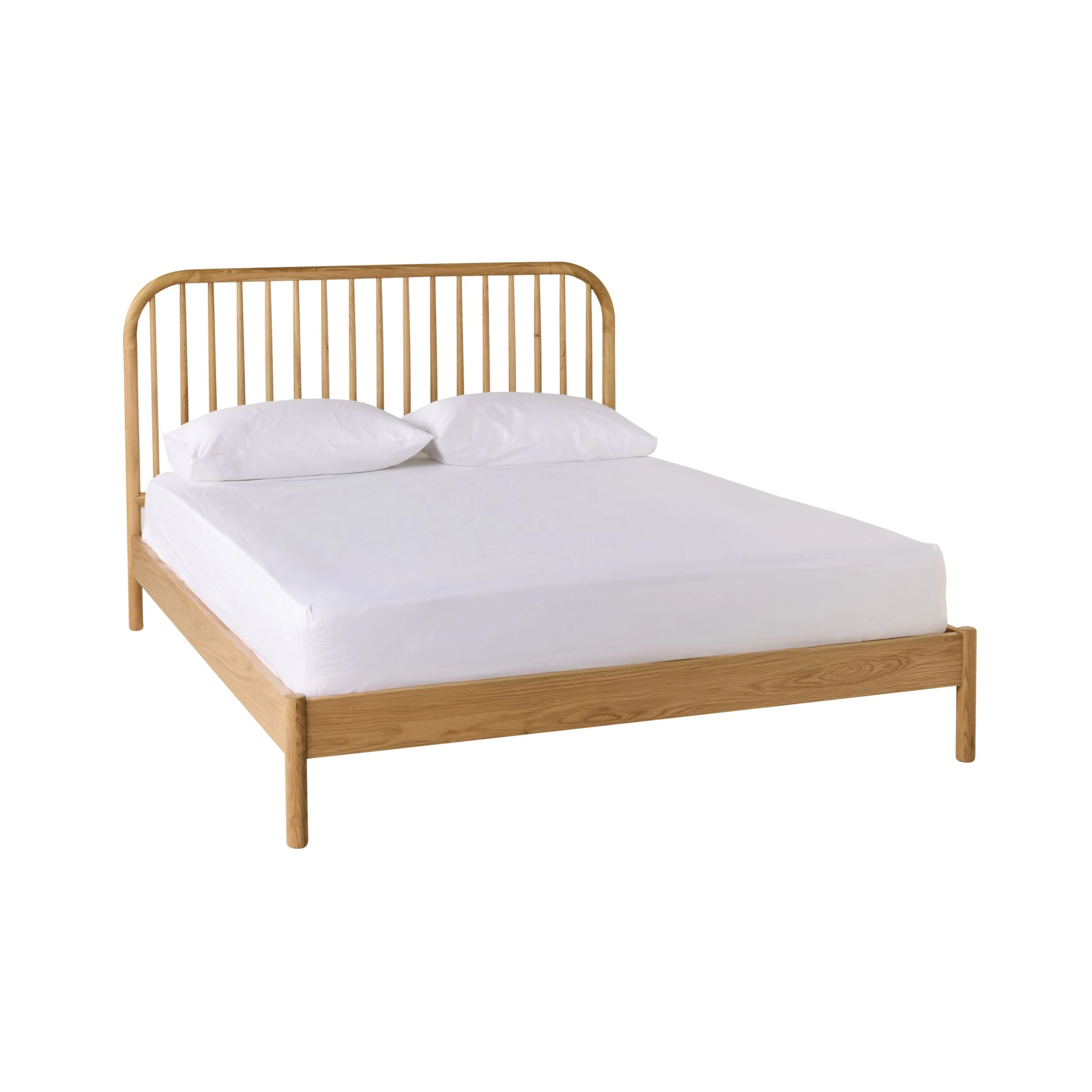 Spintara King Bed Light Oak