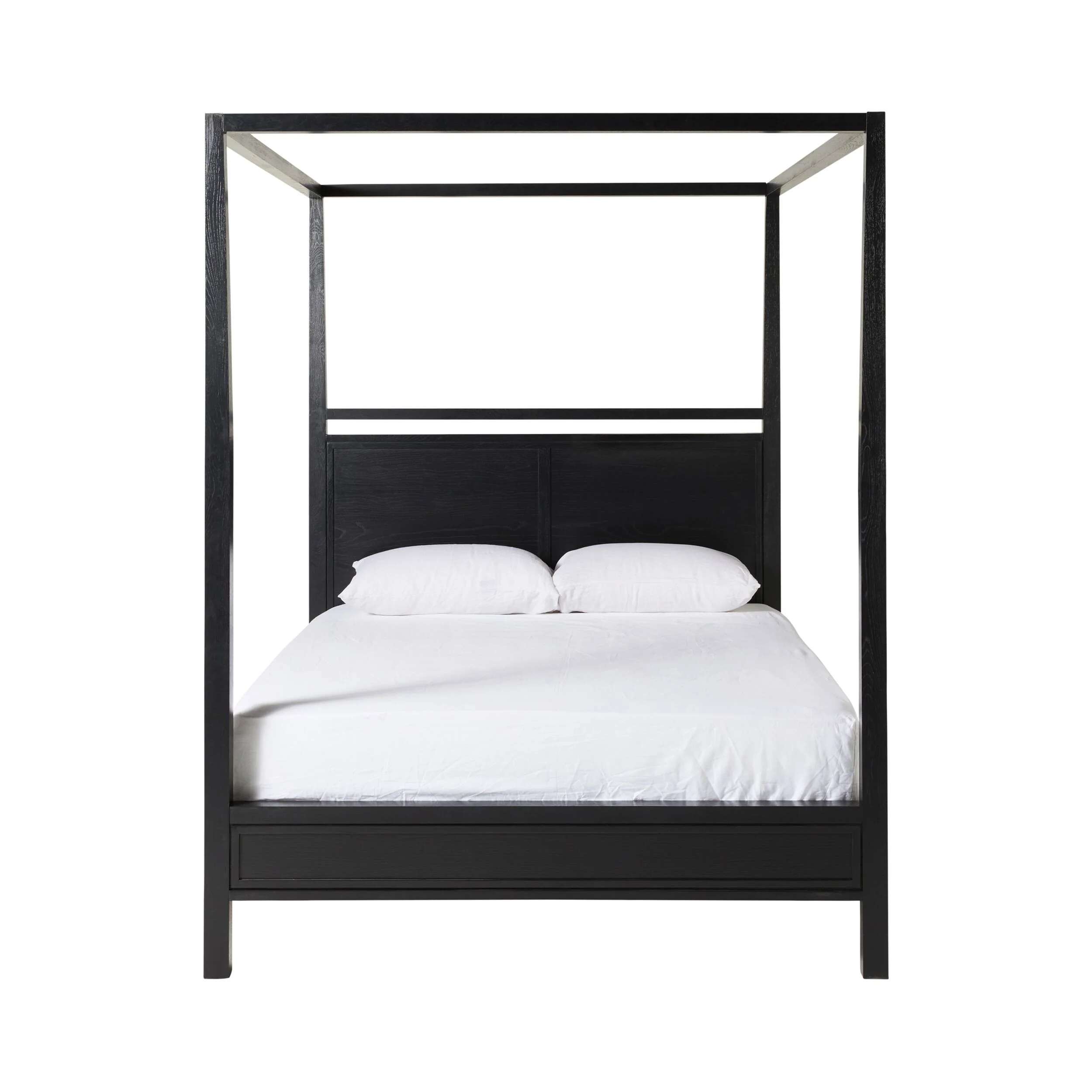 Avalon Queen Four Poster Bed Black