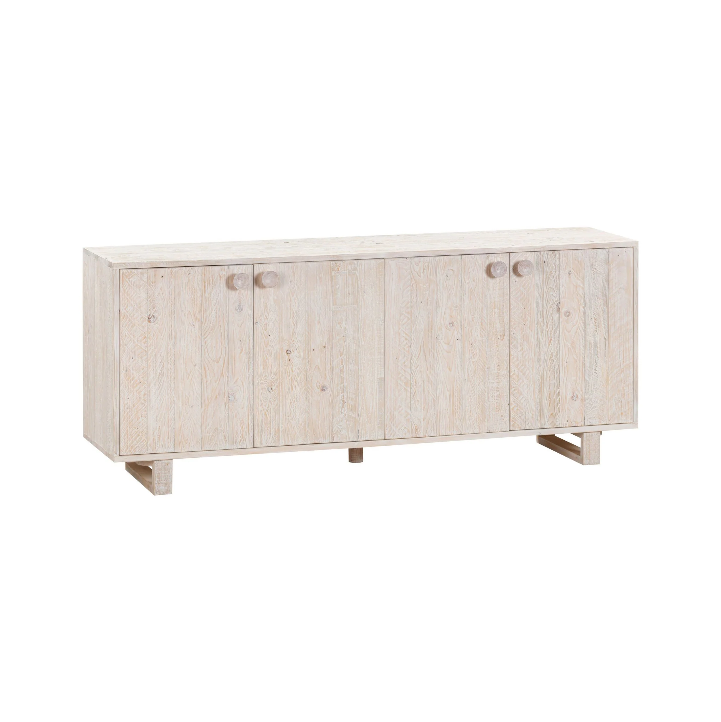 Daylesford 4 Door Sideboard White Wash