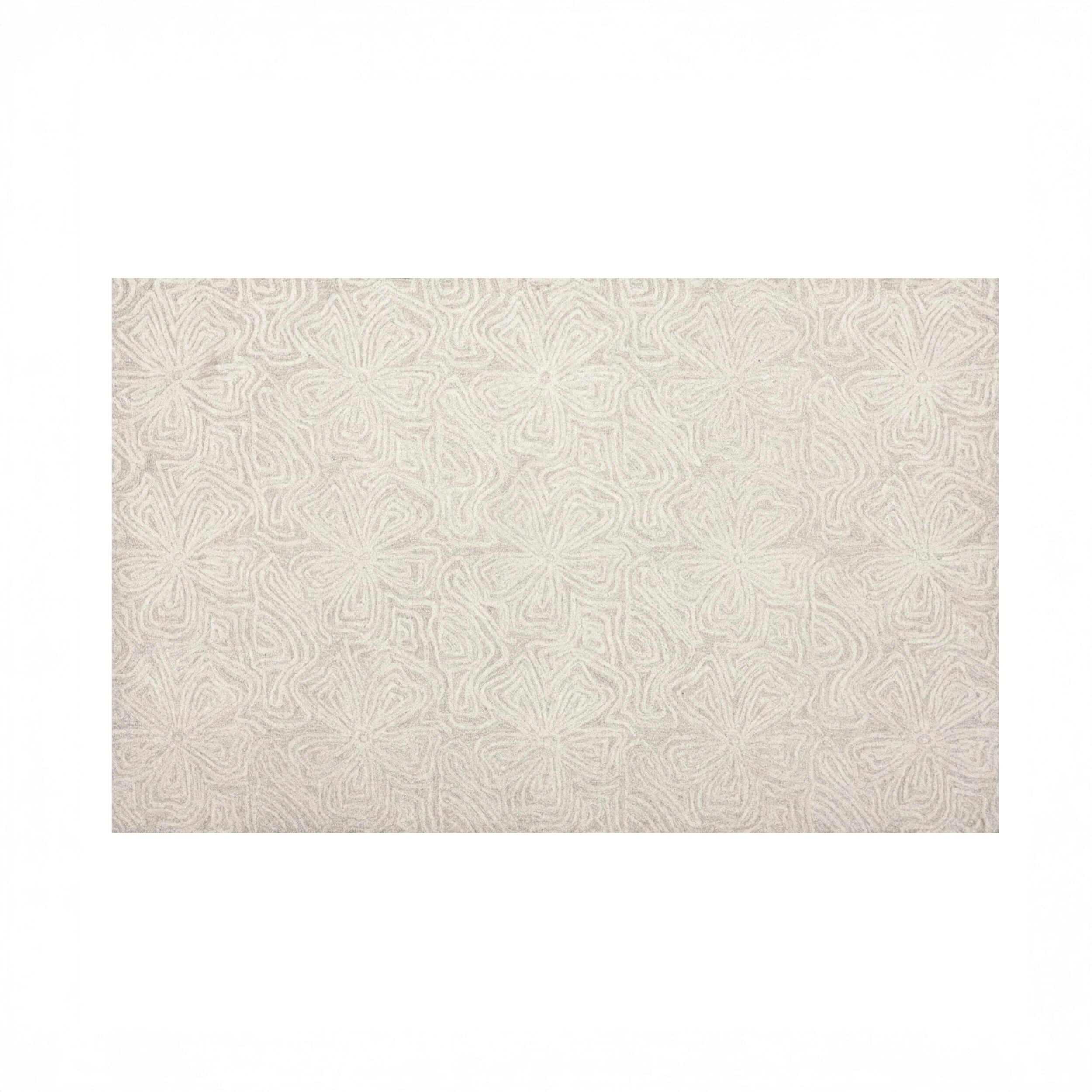 Floral Etchings Wool Rug 150x240cm
