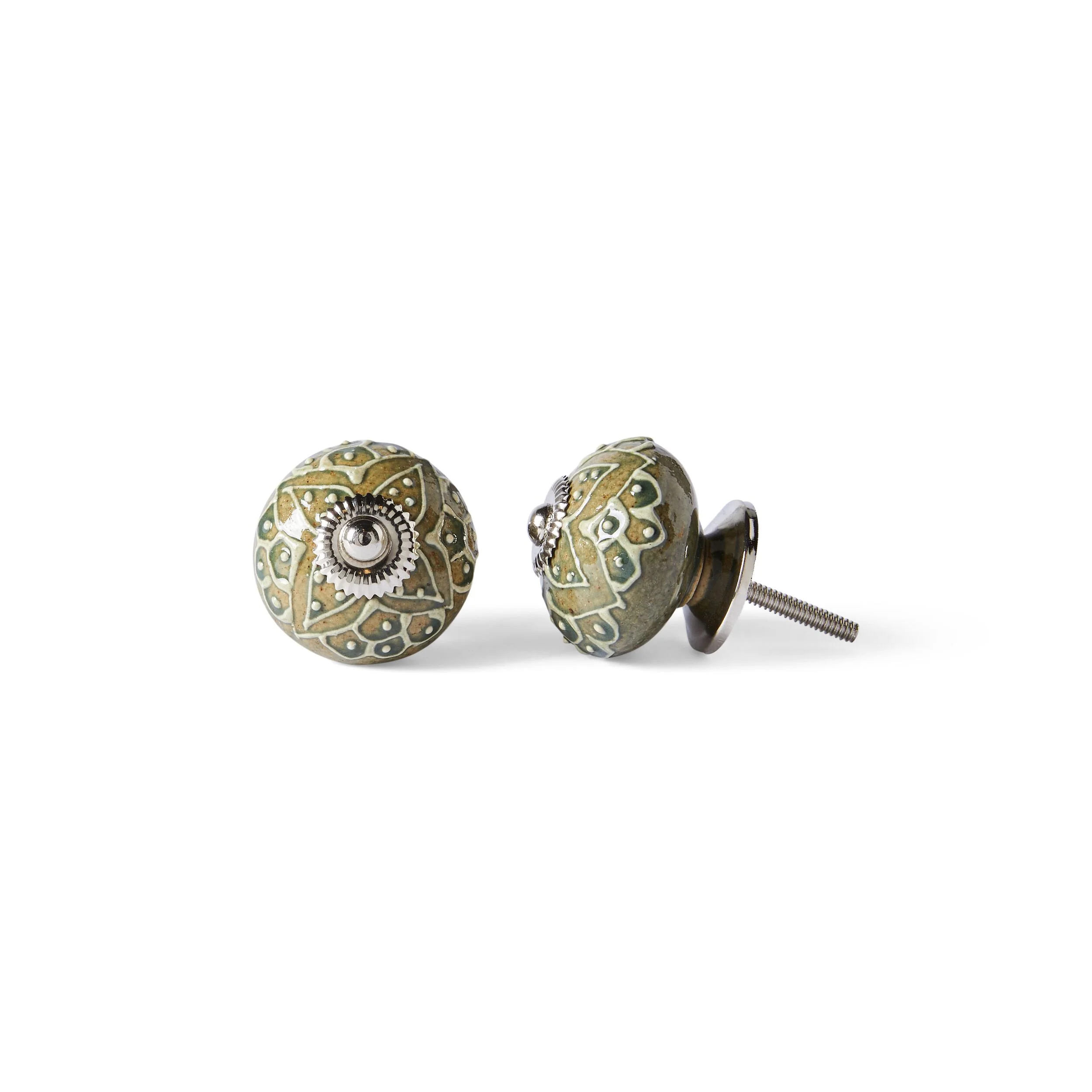 Mandela Ceramic Knob 4cm
