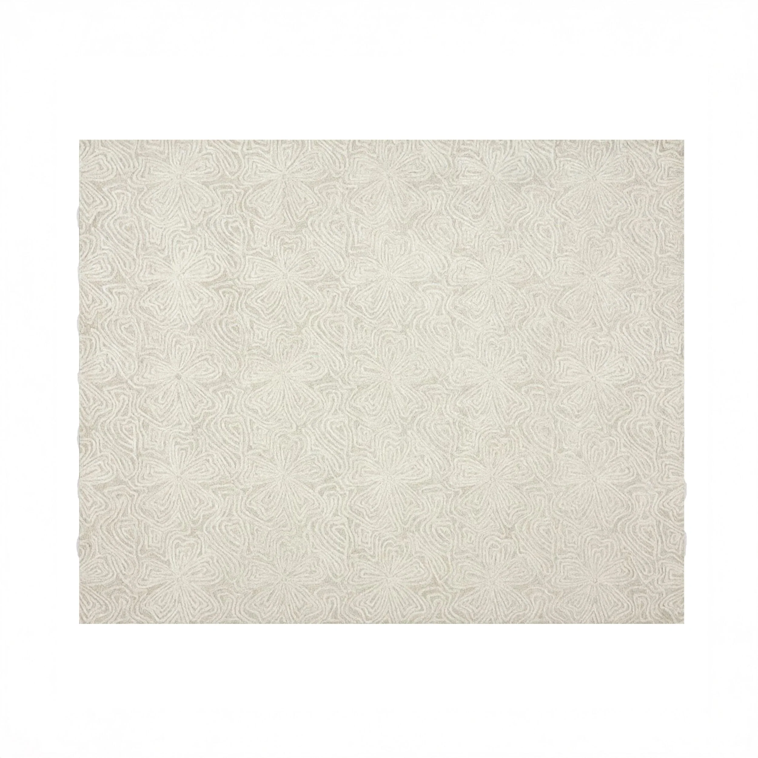 Floral Etchings Wool Rug 240x300cm