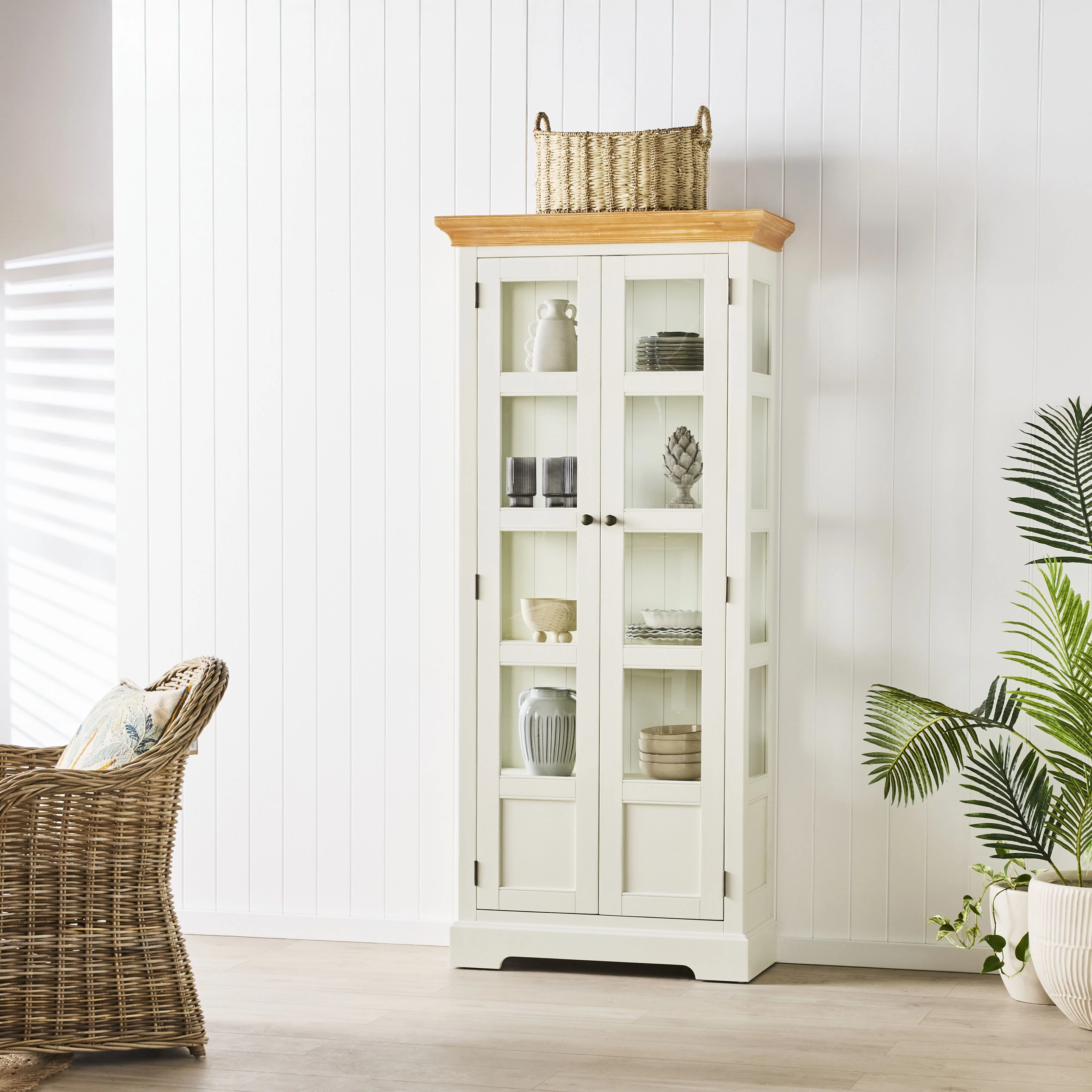2002-clover-narrow-2-door-display-cabinet-193-x-85cm-10.webp Clover Narrow 2 Door Display Cabinet 193 x 85cm