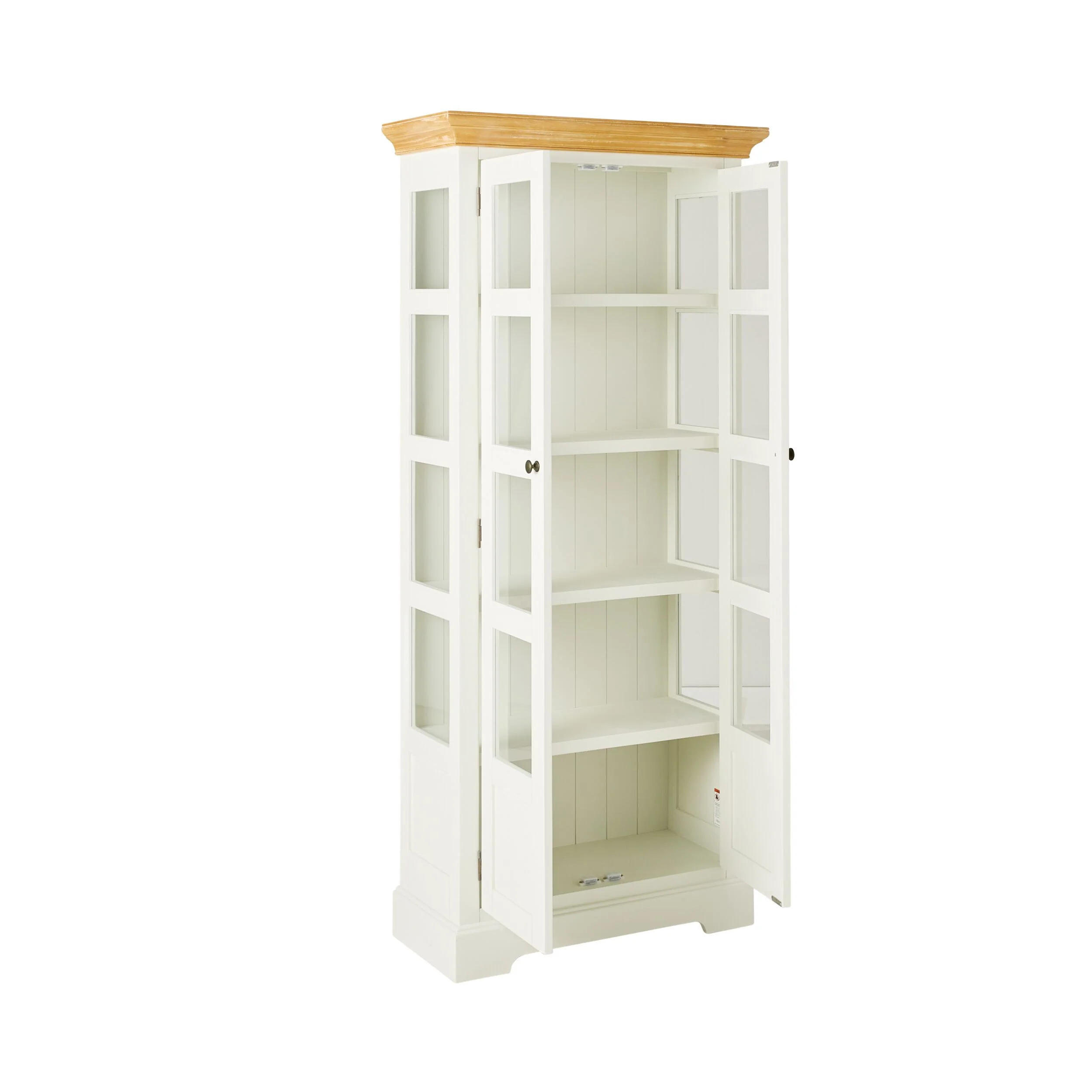 2002-clover-narrow-2-door-display-cabinet-193-x-85cm-3.webp Clover Narrow 2 Door Display Cabinet 193 x 85cm