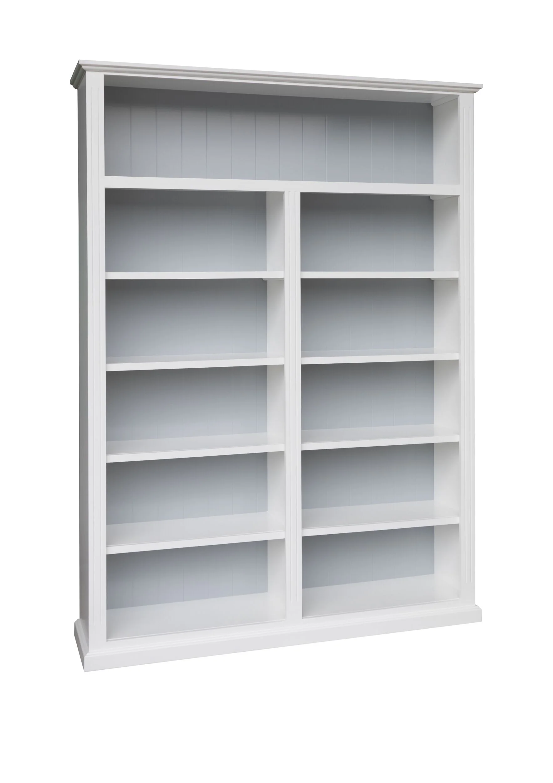Armand Large Bookcase 210 x 150cm White