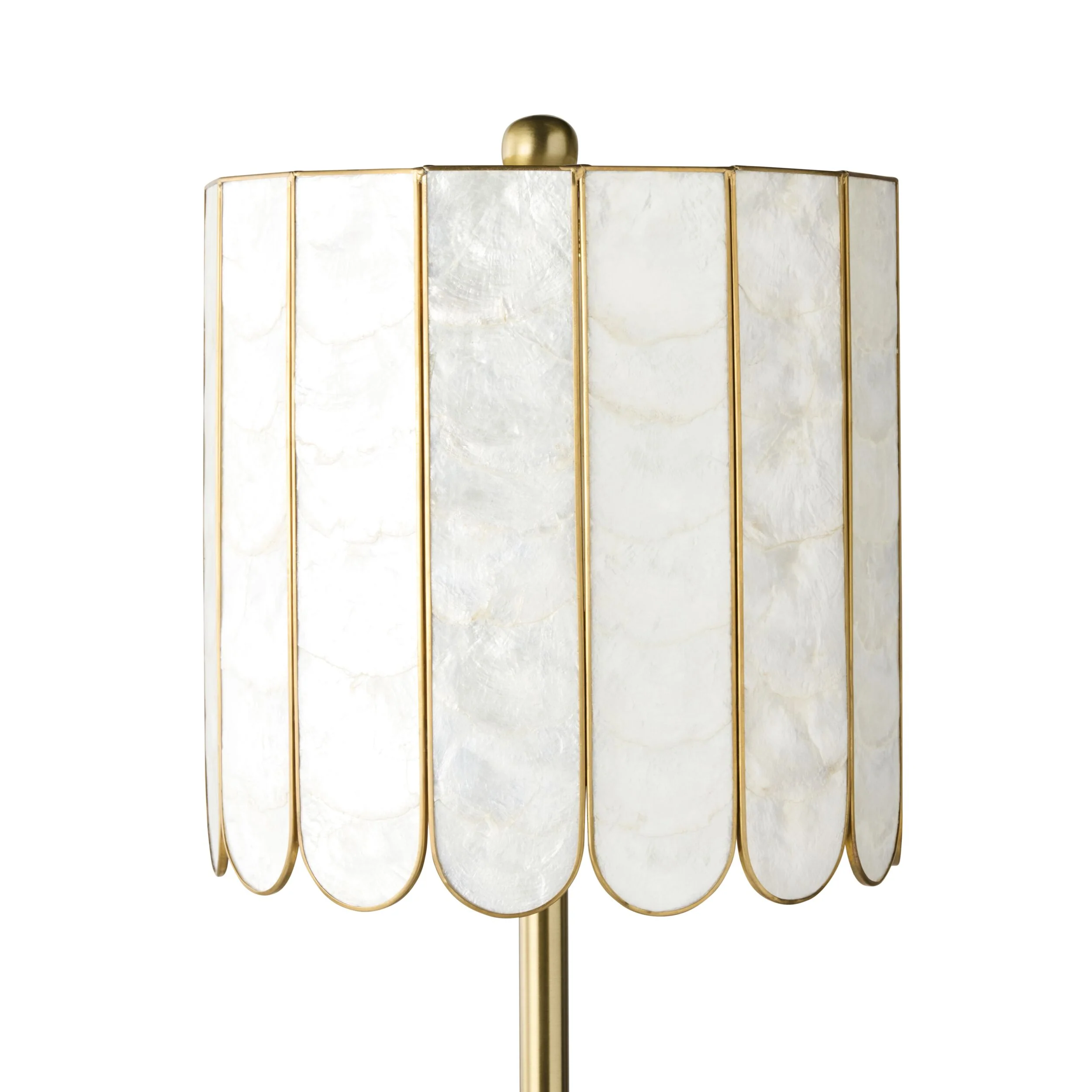Chantelle Capiz Table Lamp 72cm