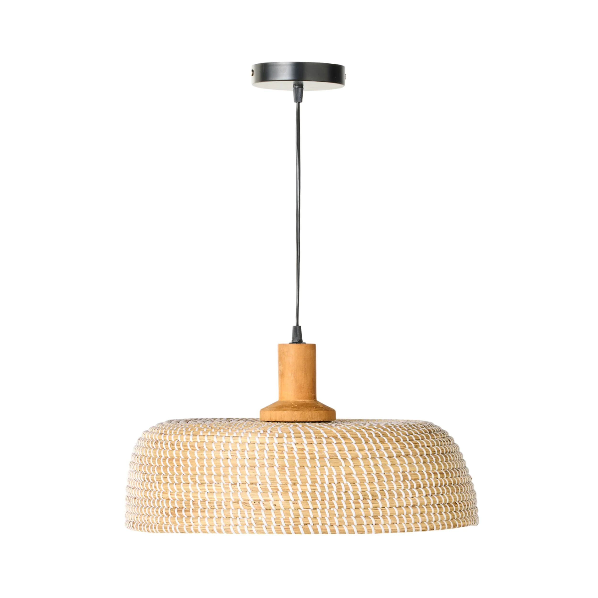 Athena Seagrass Pendant 45x45x26cm