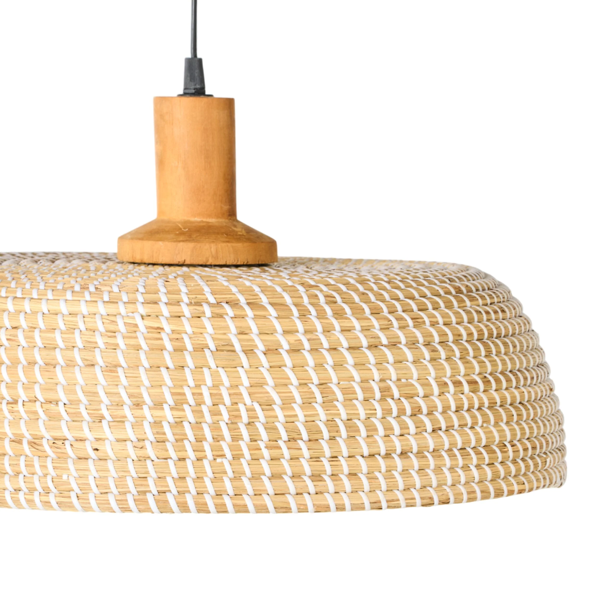 Athena Seagrass Pendant 45x45x26cm