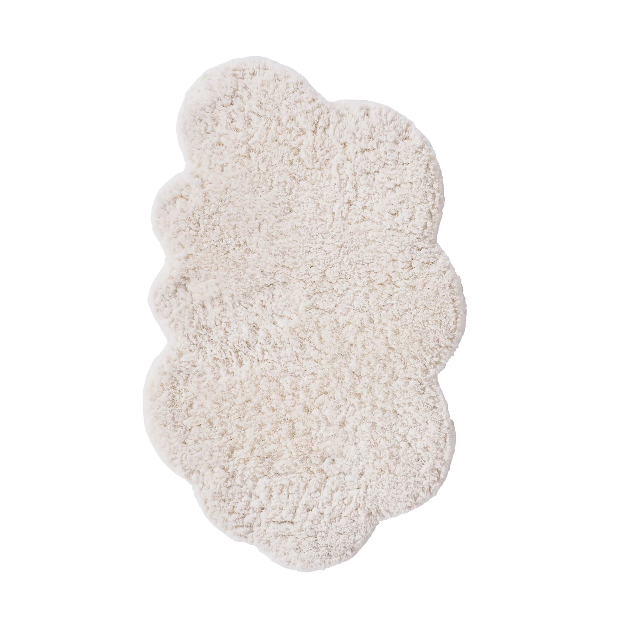 Cloud Tufted White Rug 75x120cm