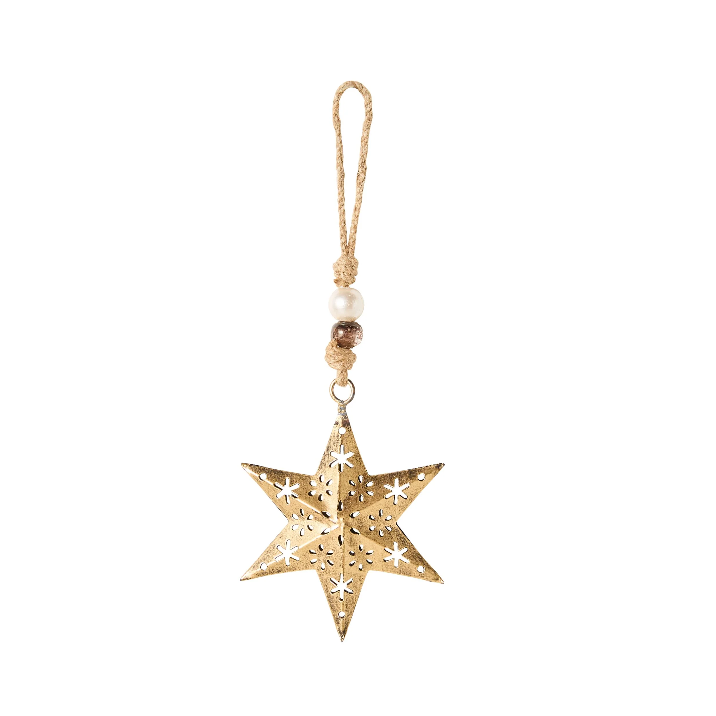 Heirloom Filigree Star Christmas Ornament Large