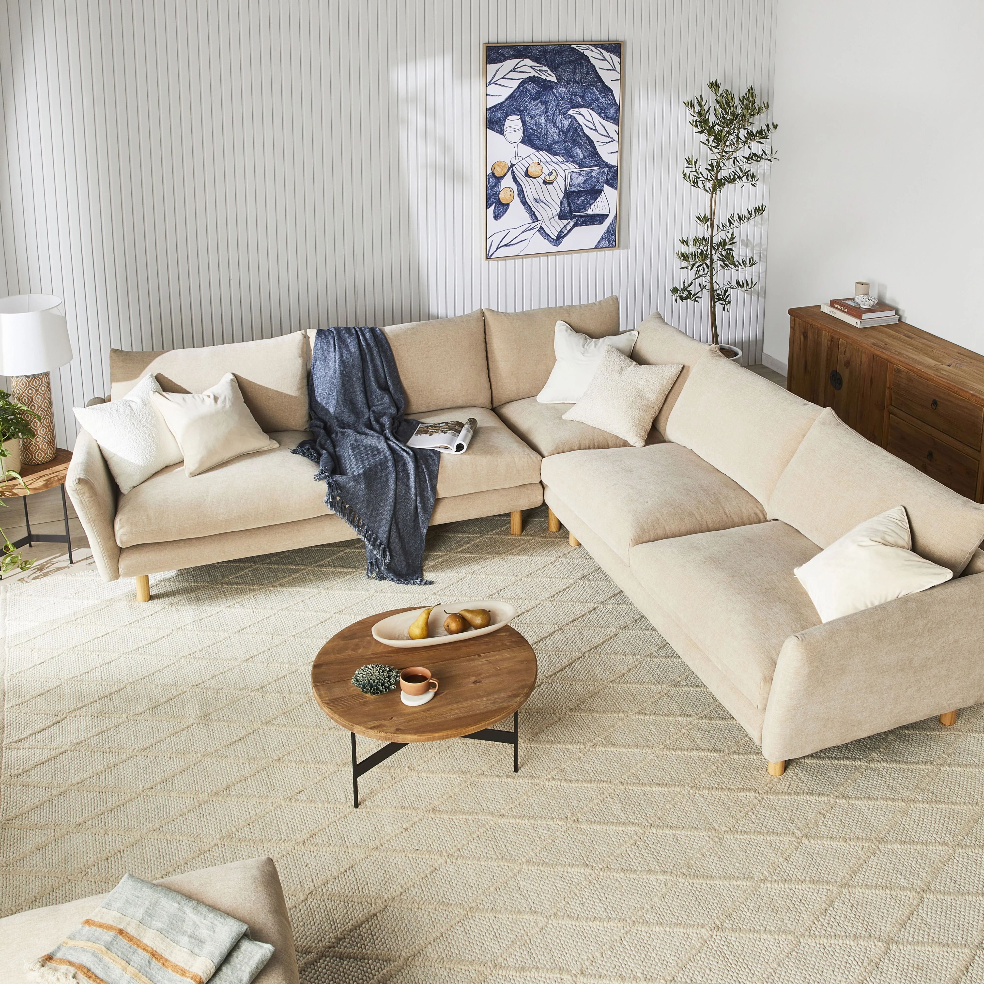 2329-diamond-trellis-hand-woven-viscose-cream-wool-rug-400x300cm-4.webp Diamond Trellis Hand Woven Viscose Cream Wool Rug 400x300cm