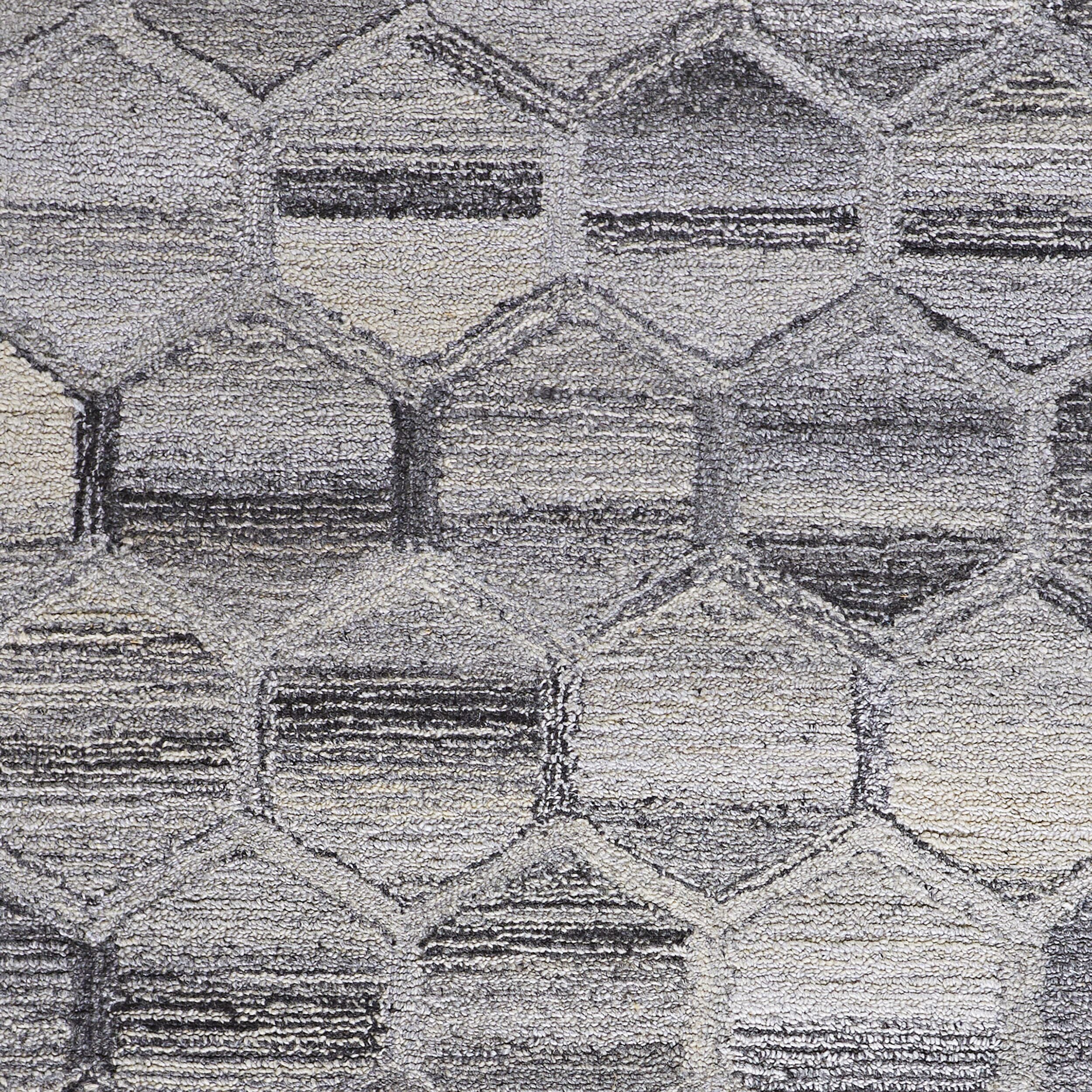 Deco Honeycomb Hand Tufted Runner 200x70cm
