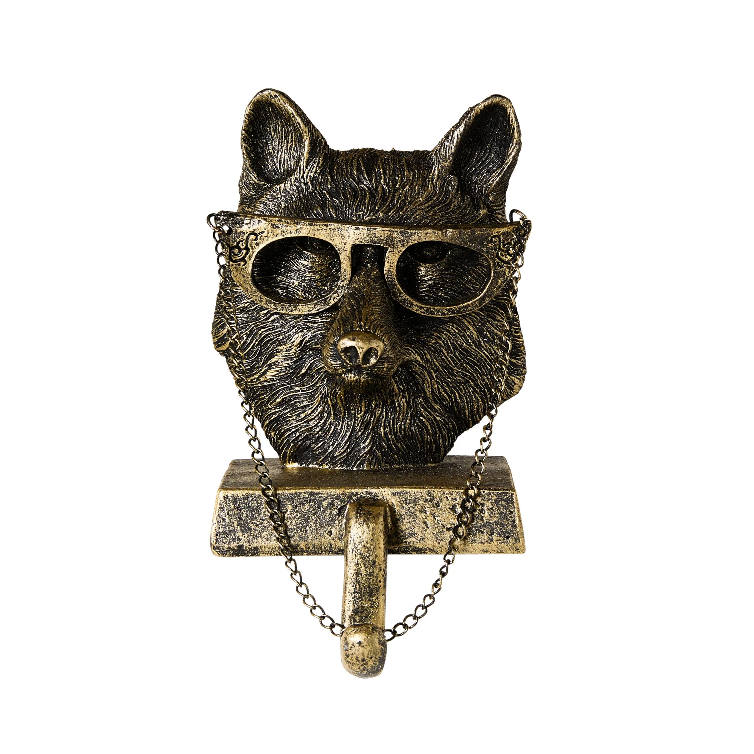 Christmas Foxy & Friends Fox Mantel Hook