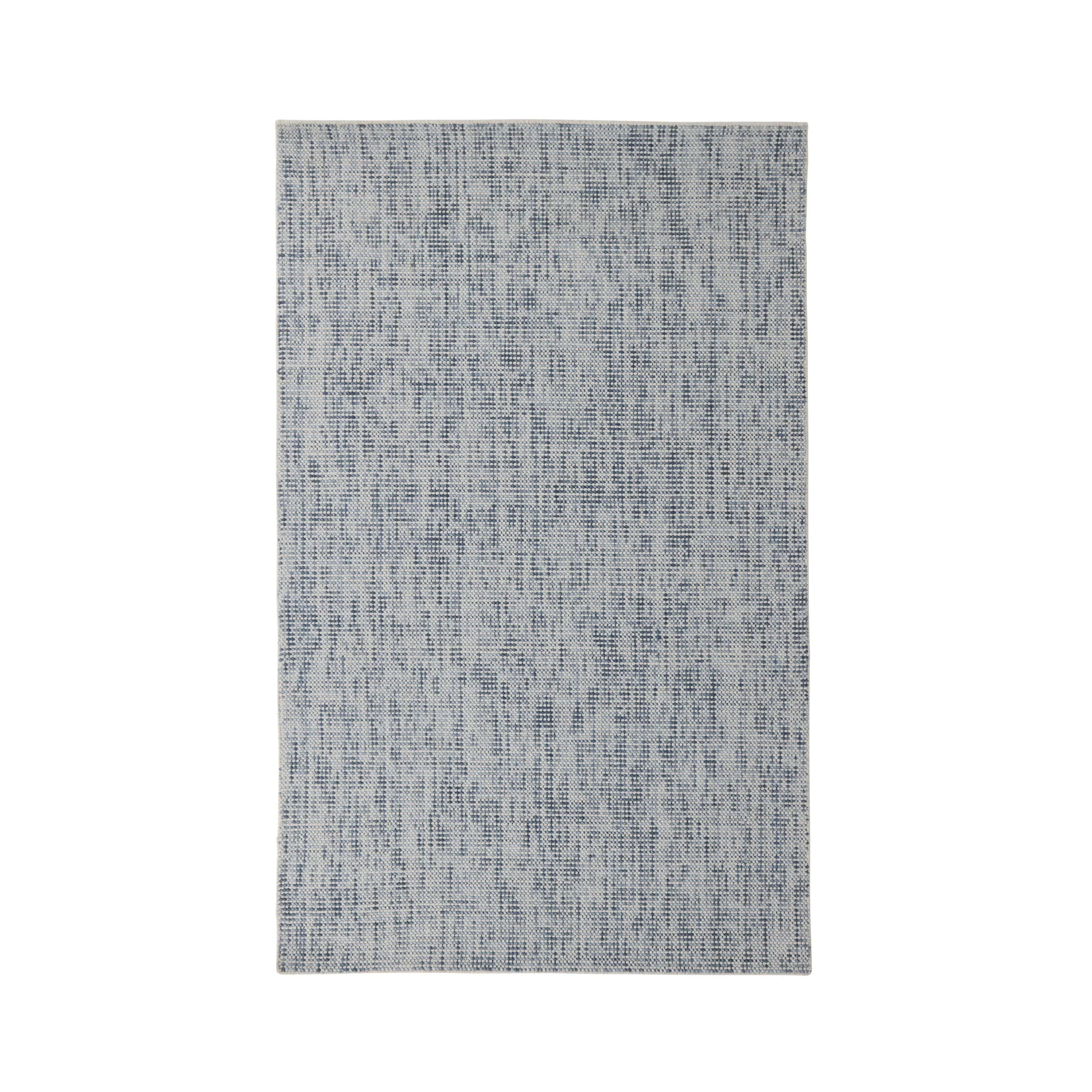 Santos Handloom Blue NZ Wool Rug 150x240cm