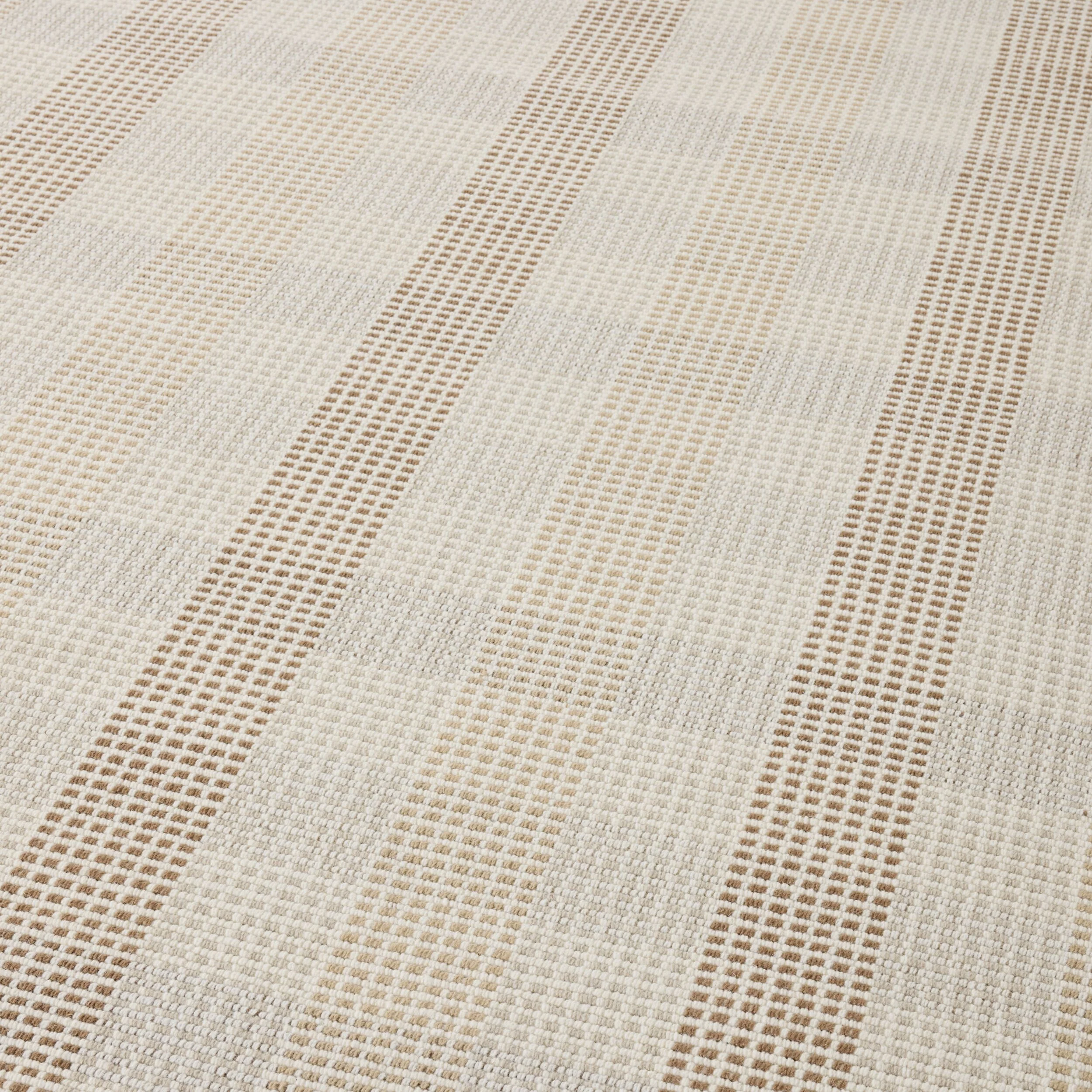 Manning Grid Handloom NZ Wool Rug 240x300cm