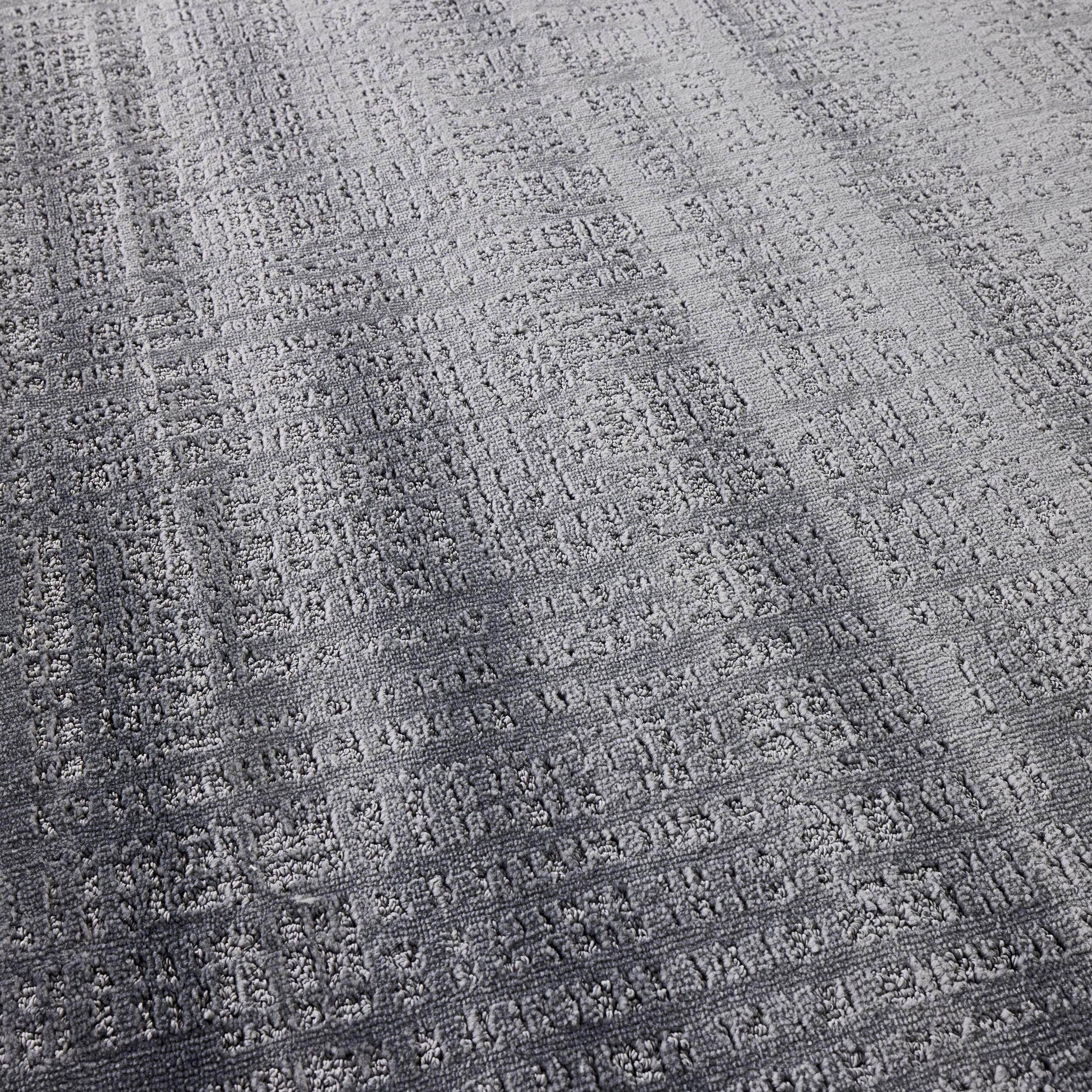 Crosshatch Handtufted Rug Smoke 200x300cm
