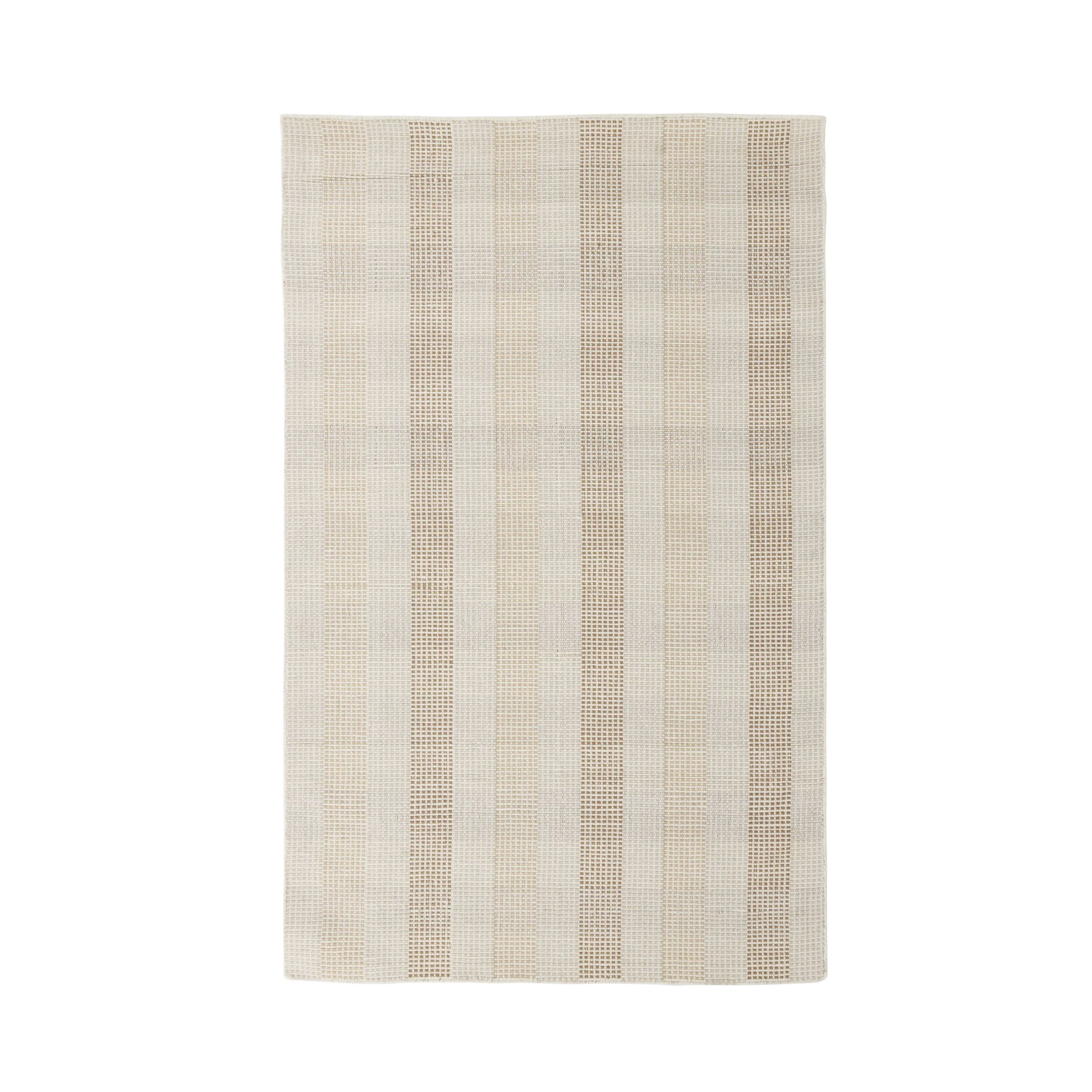 Manning Grid Handloom NZ Wool Rug 150x240cm