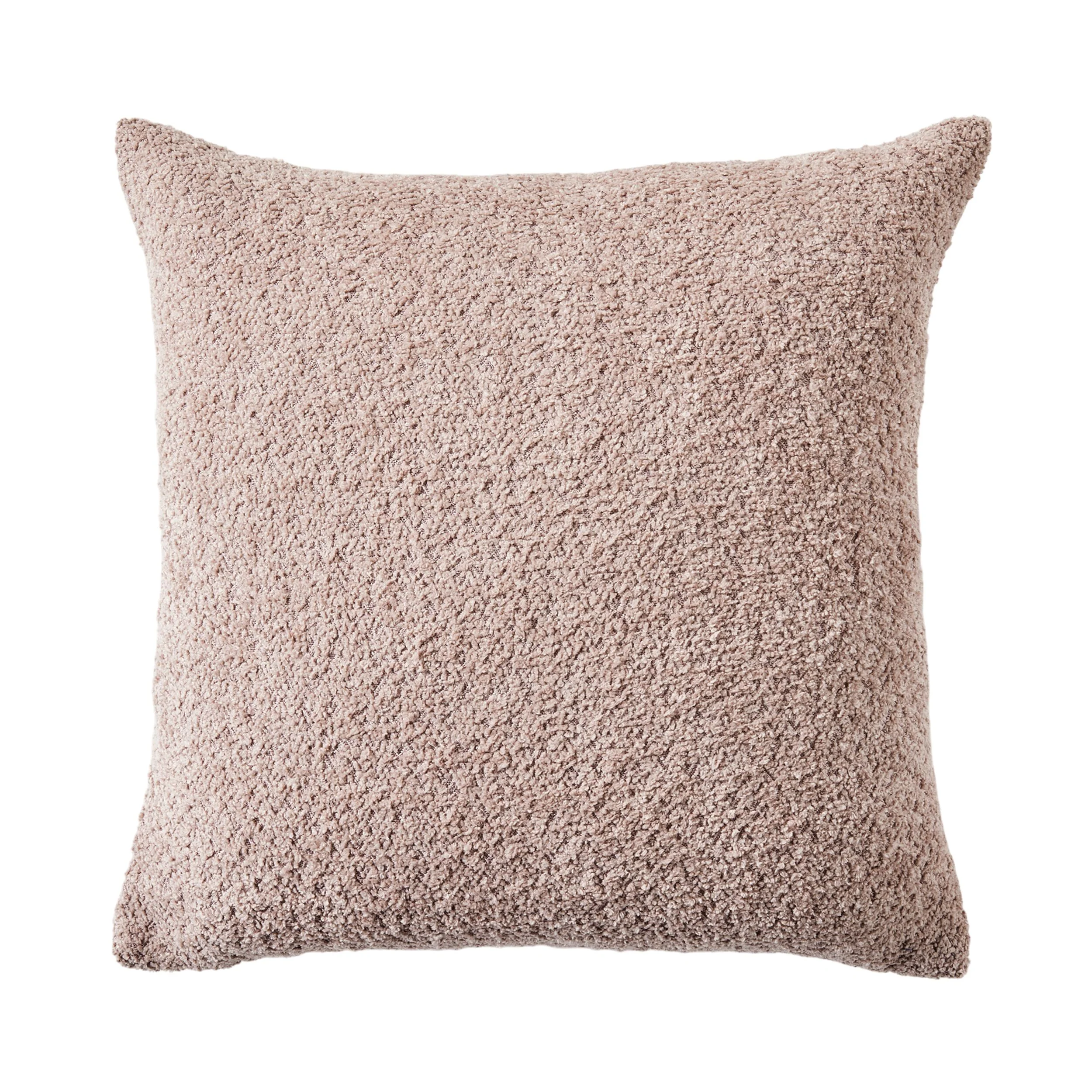 Byron Boucle Cushion Rose Ash 45x45cm
