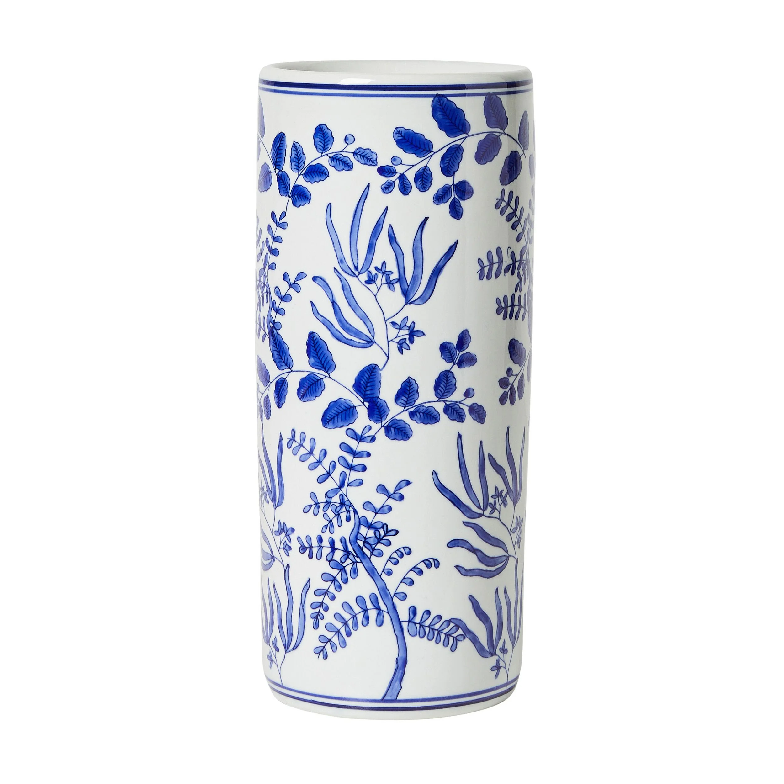 Celadon Floral Bloom Umbrella Stand 19x19x46cm