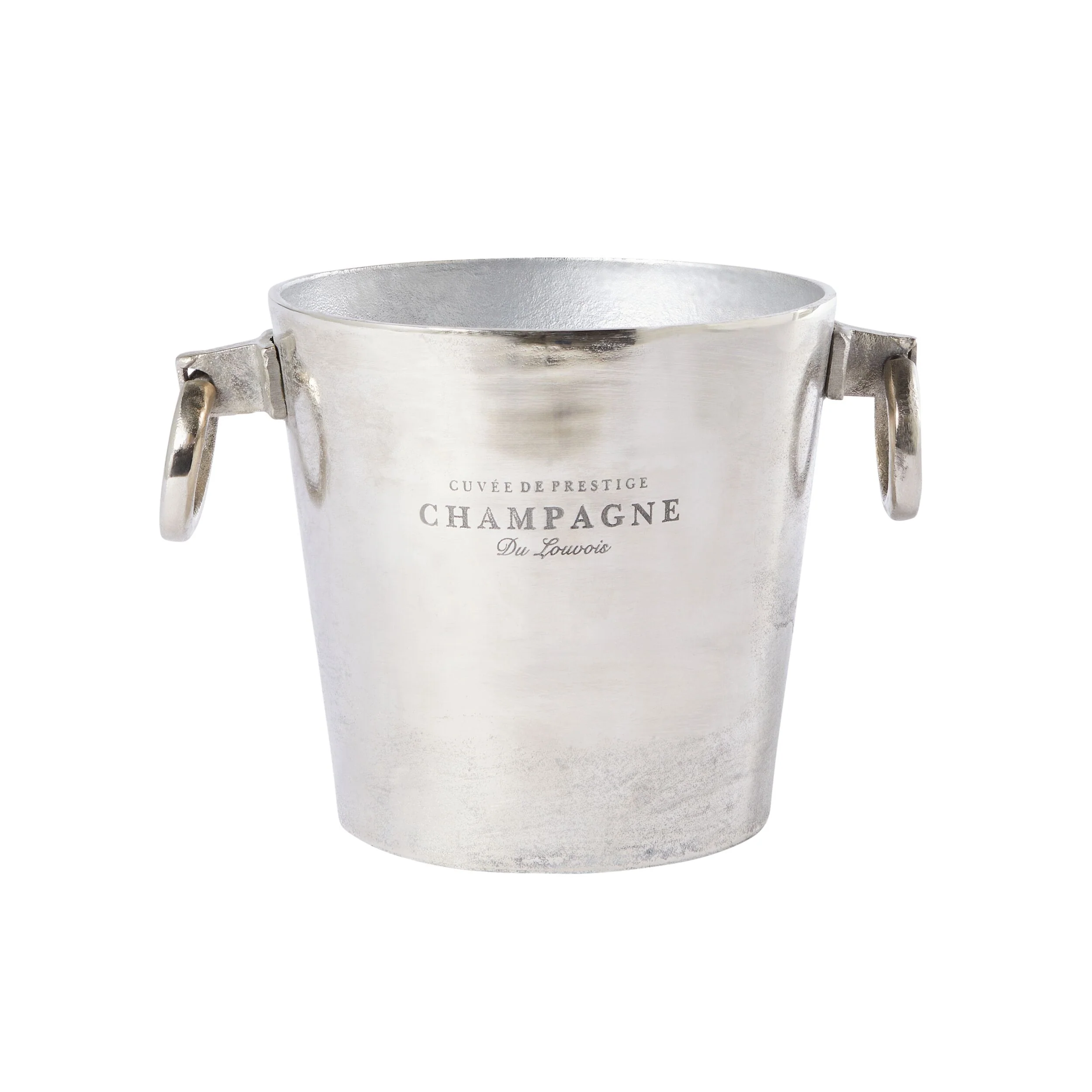 Champagne Bucket Silver 23x32x31cm