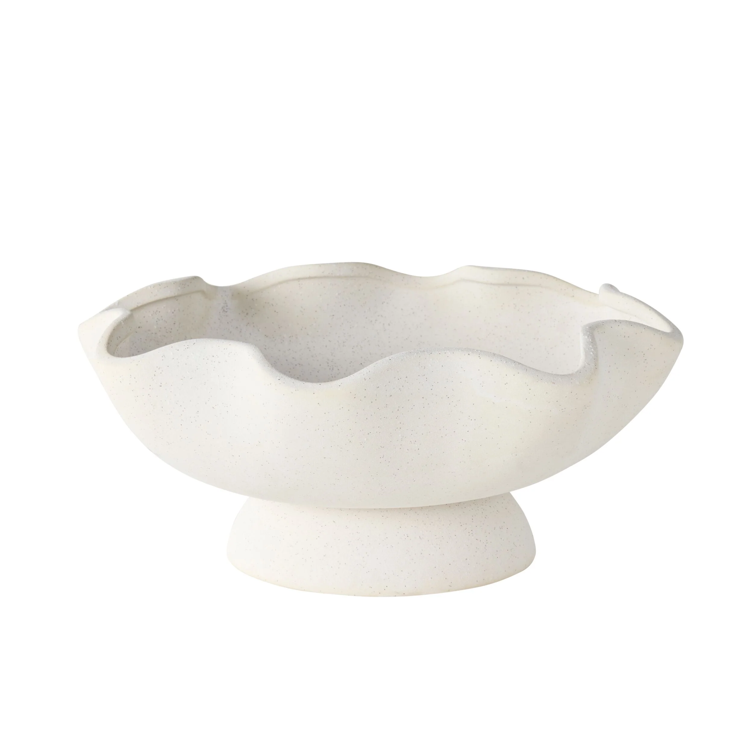 Tranquil Wavy Pedestal Bowl