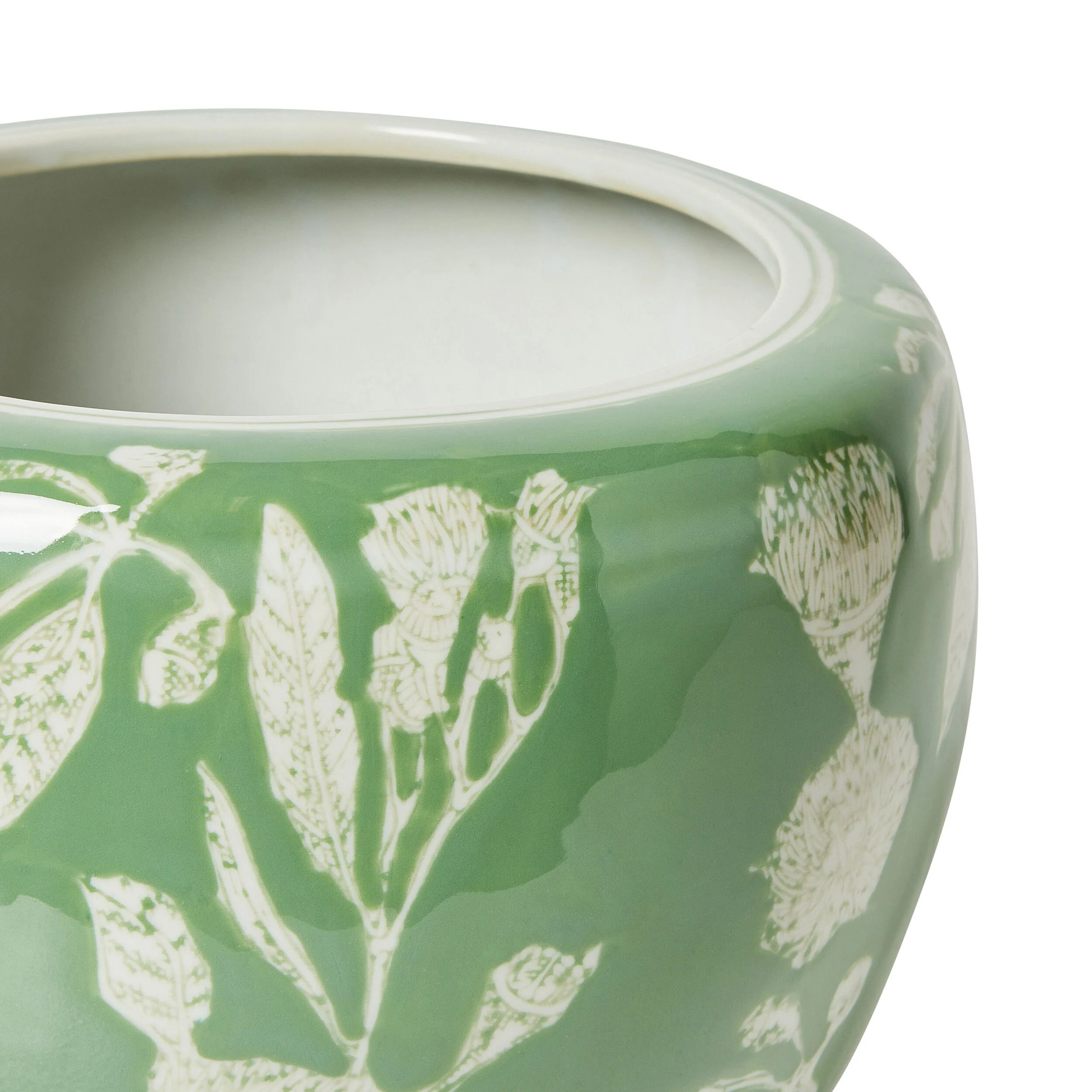 Celadon Verde Plant Pot 24.5x24.5x17cm