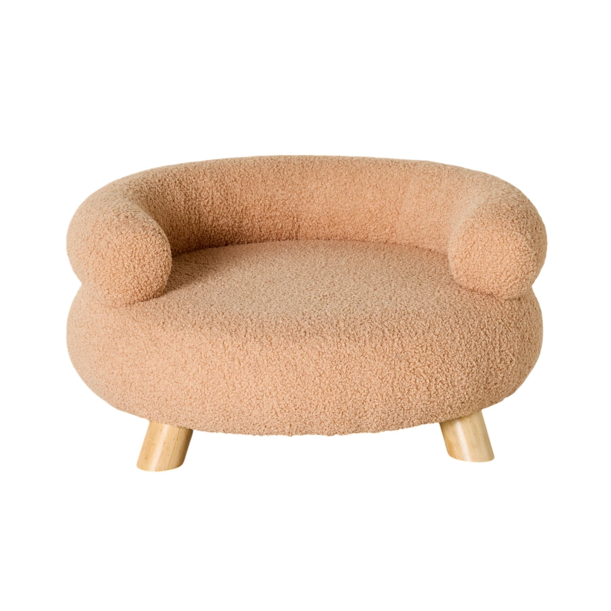 Molly Pet Bed Dusty Pink 55x55x26cm