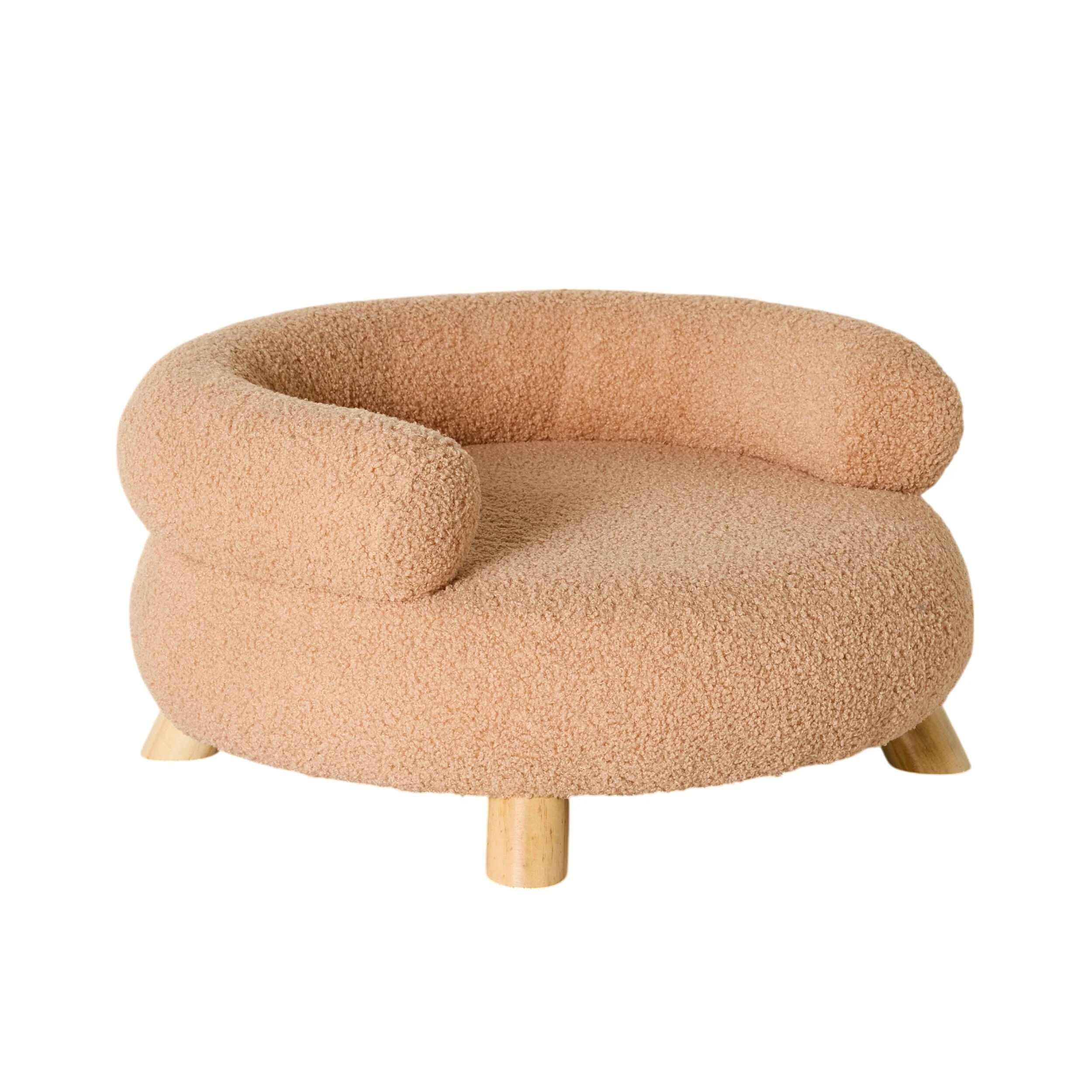 Molly Pet Bed Dusty Pink 55x55x26cm