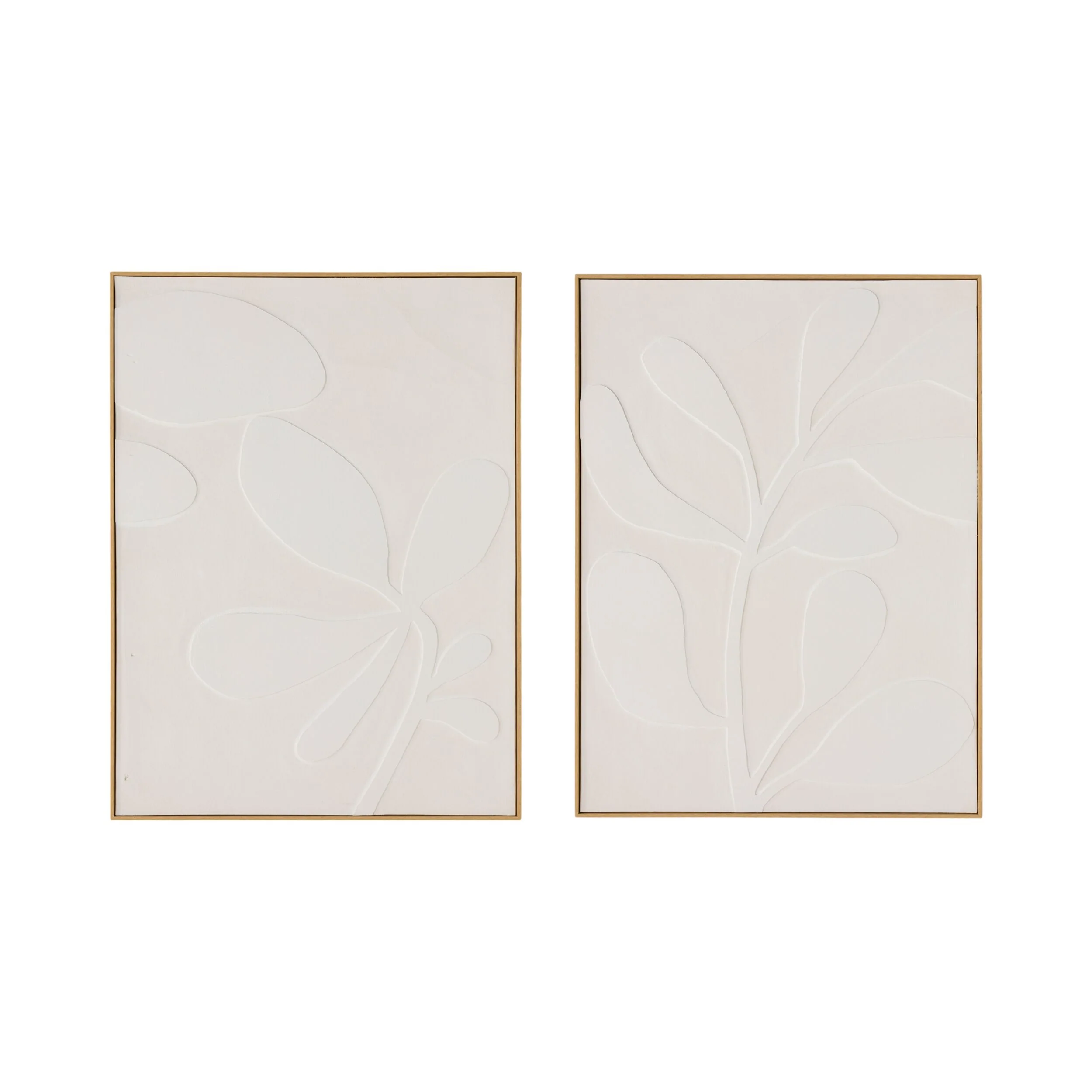 Succulent Impression Duo Framed Artwork 155x100cm