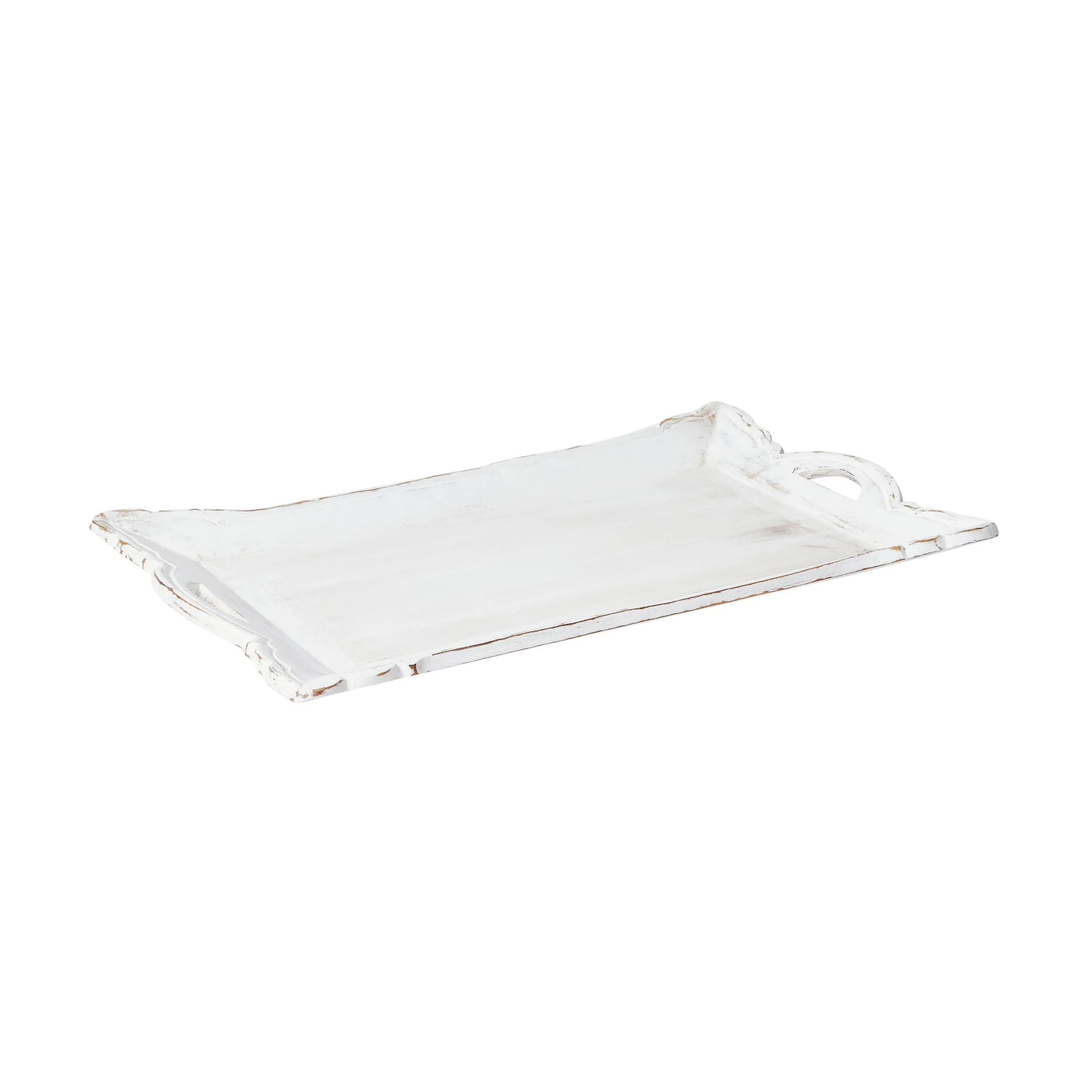 Parvani Tray White 56x35cm