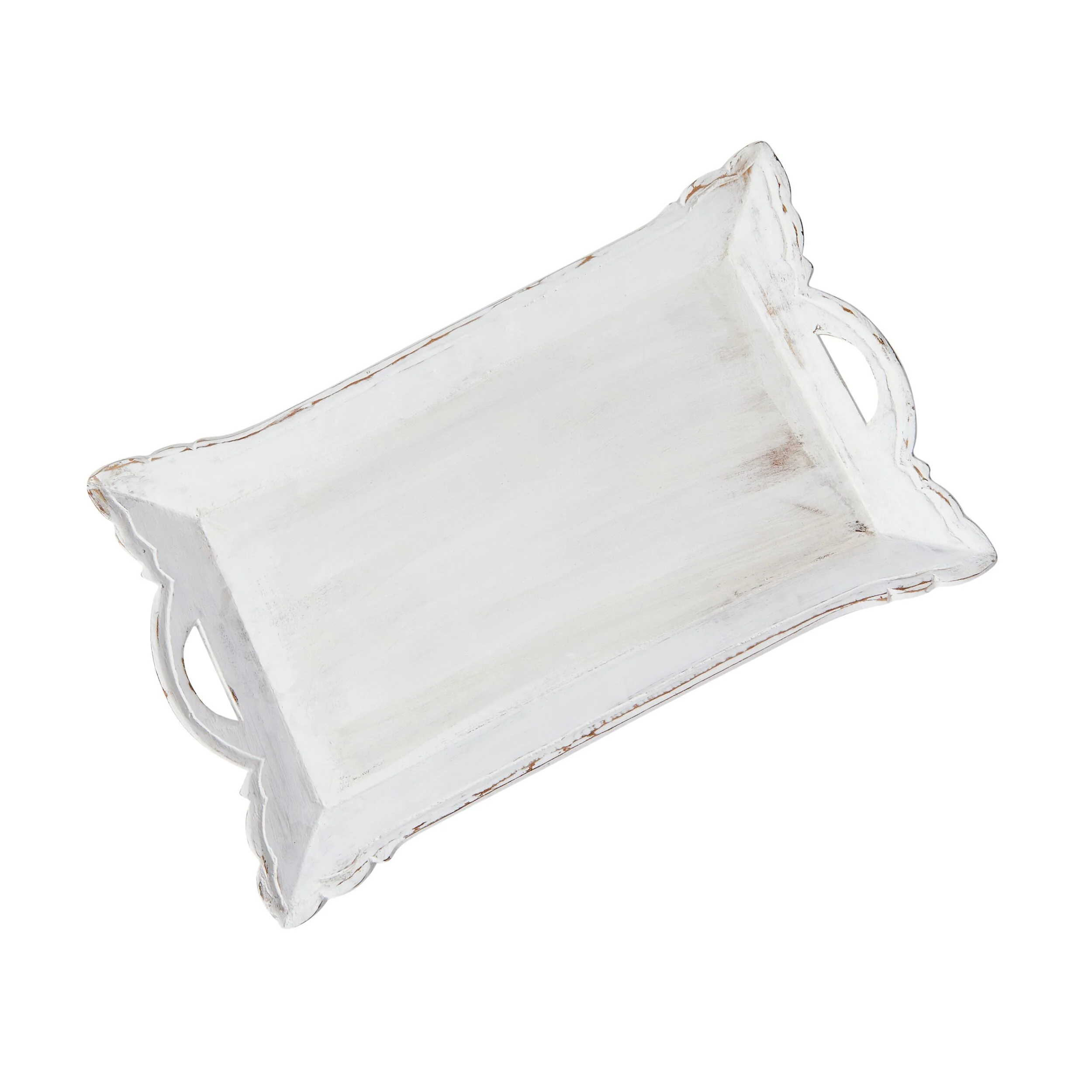 Parvani Tray White 56x35cm
