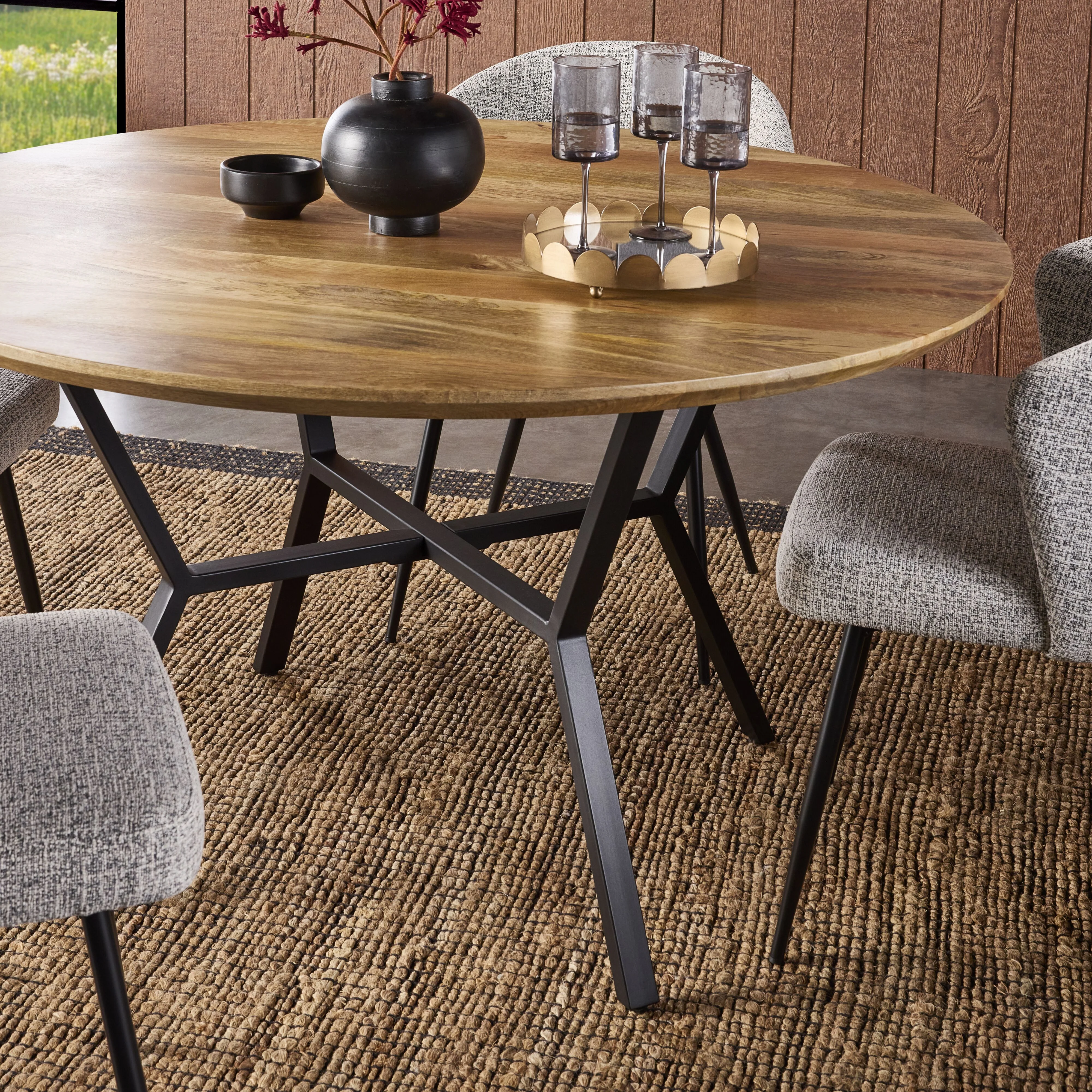 Brompton Round Dining Table 140cm