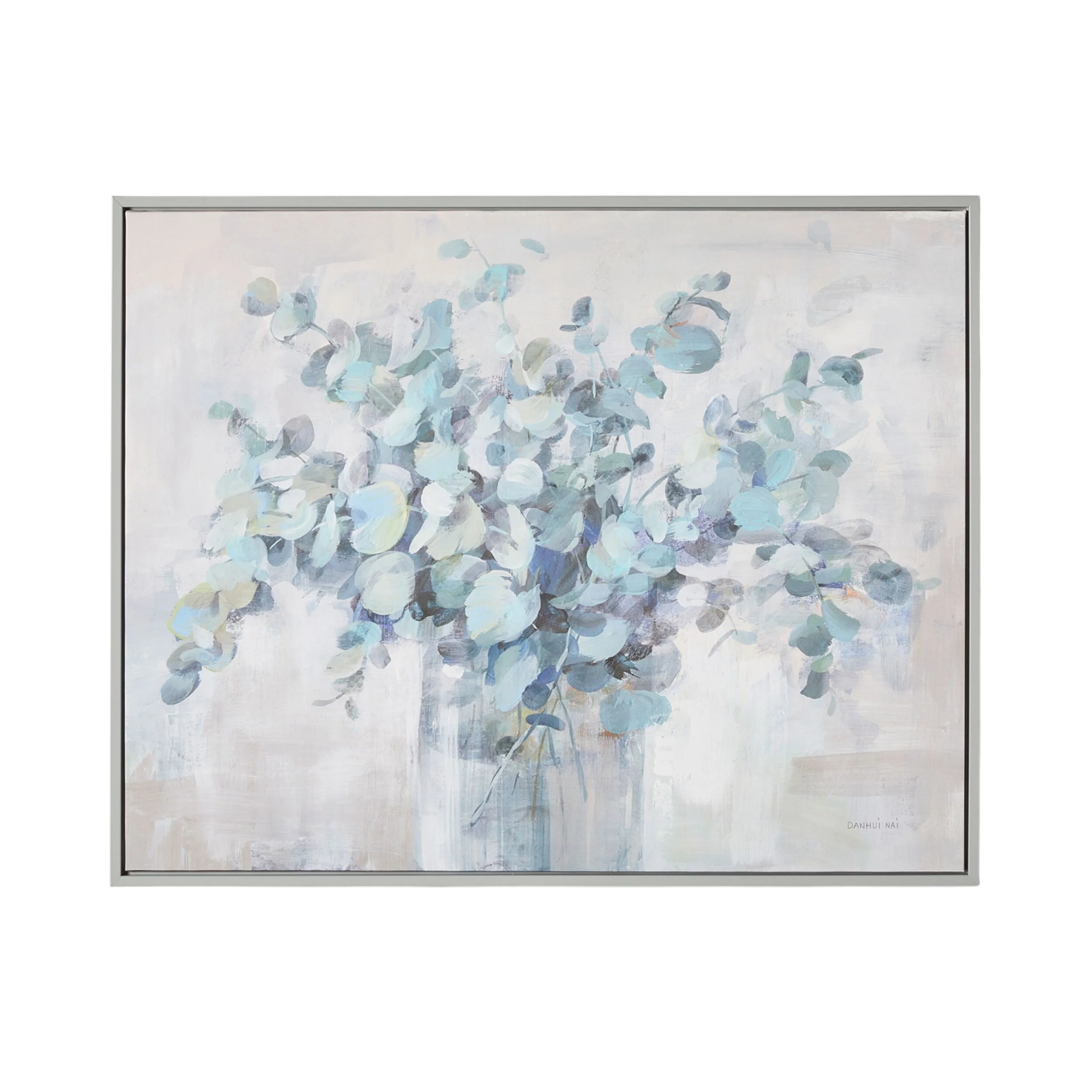 Scented Eucalyptus Framed Canvas Print 75x60cm