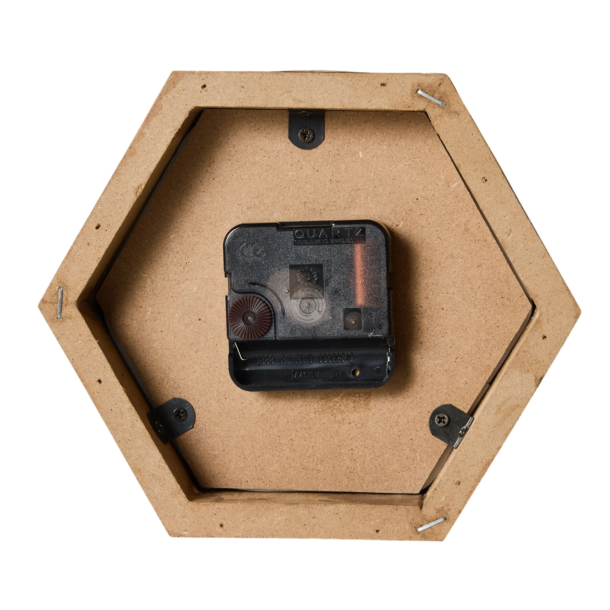 2899-hexagon-mantel-clock-18x6x15-5cm-3.webp Hexagon Mantel Clock 18x6x15.5cm