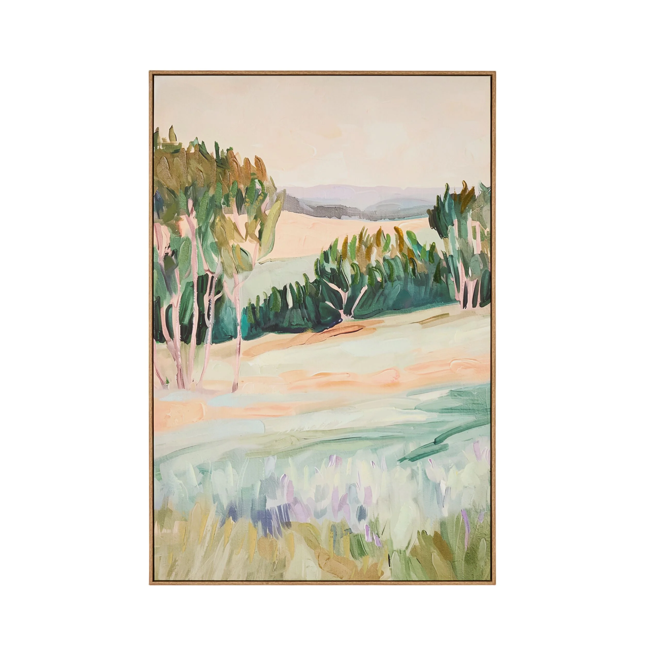 Wimmera Framed Canvas Print 82.5x122.5cm